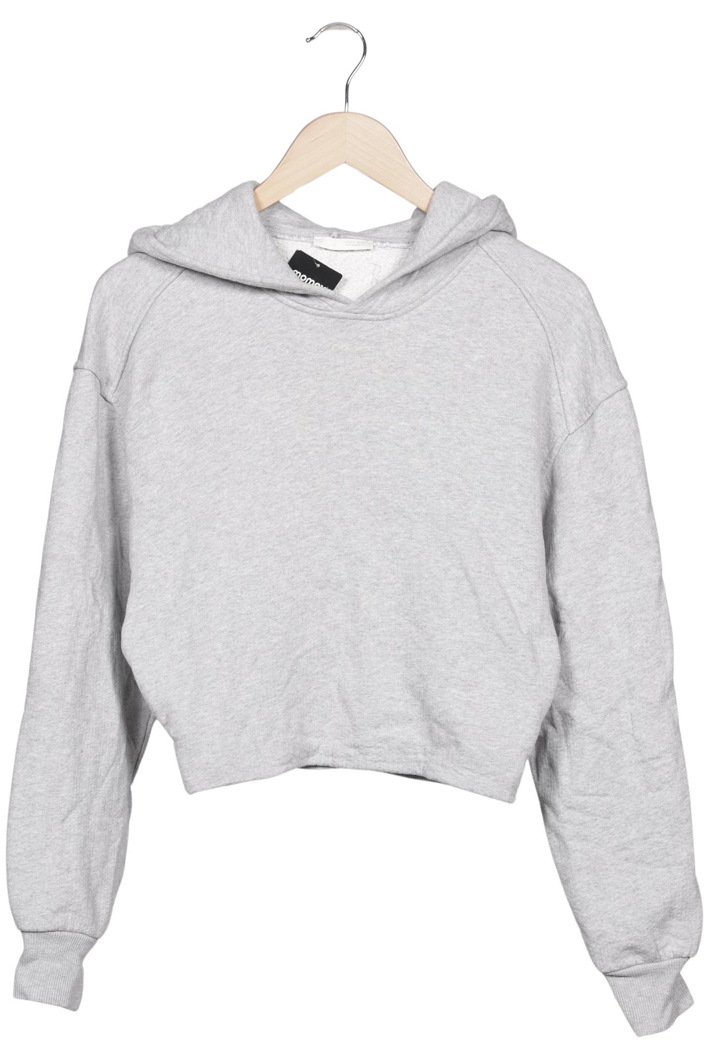 

Zara Damen Kapuzenpullover, grau, Gr. 36
