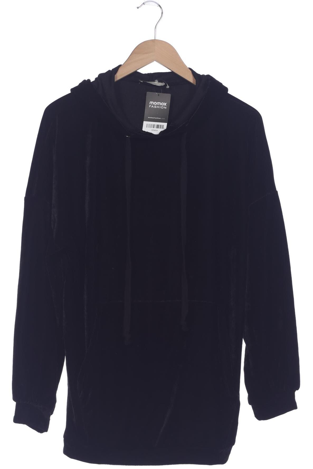 

ZARA Damen Kapuzenpullover, schwarz