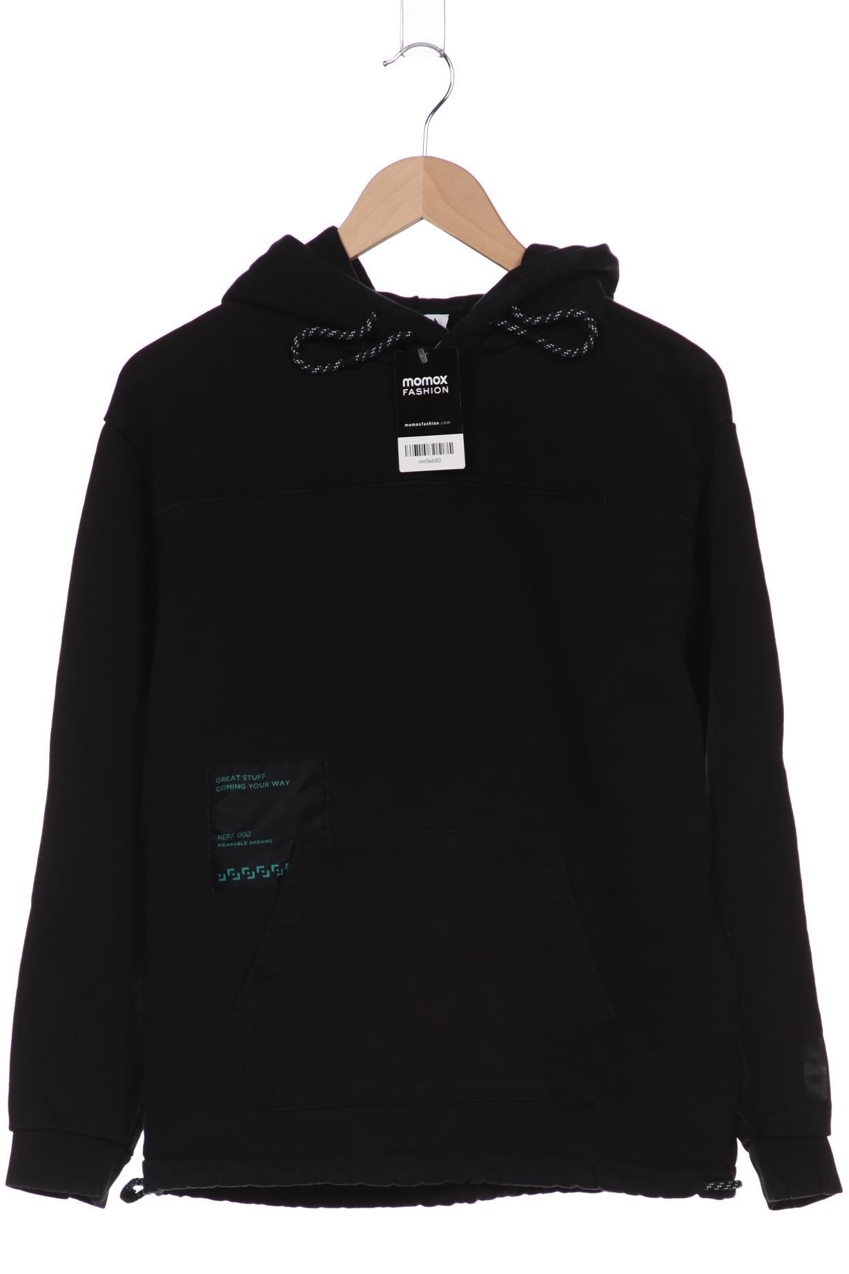 

ZARA Damen Kapuzenpullover, schwarz