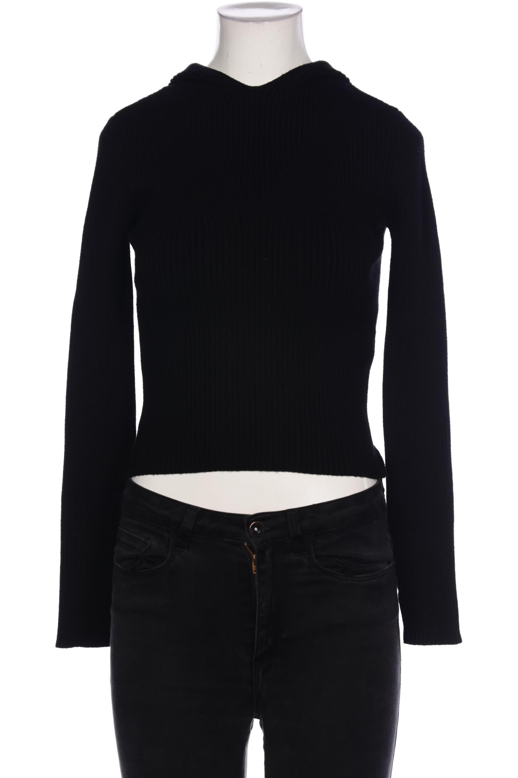 

ZARA Damen Kapuzenpullover, schwarz