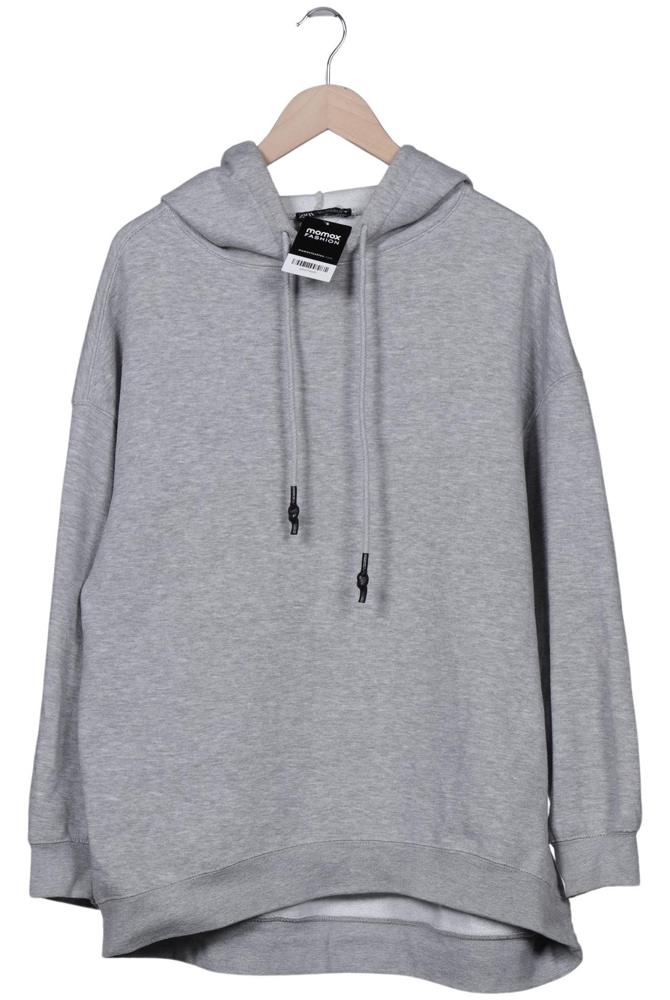 

Zara Damen Kapuzenpullover, grau, Gr. 42