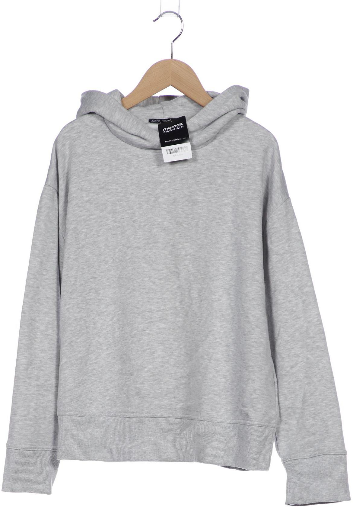 

Zara Damen Kapuzenpullover, grau, Gr. 38