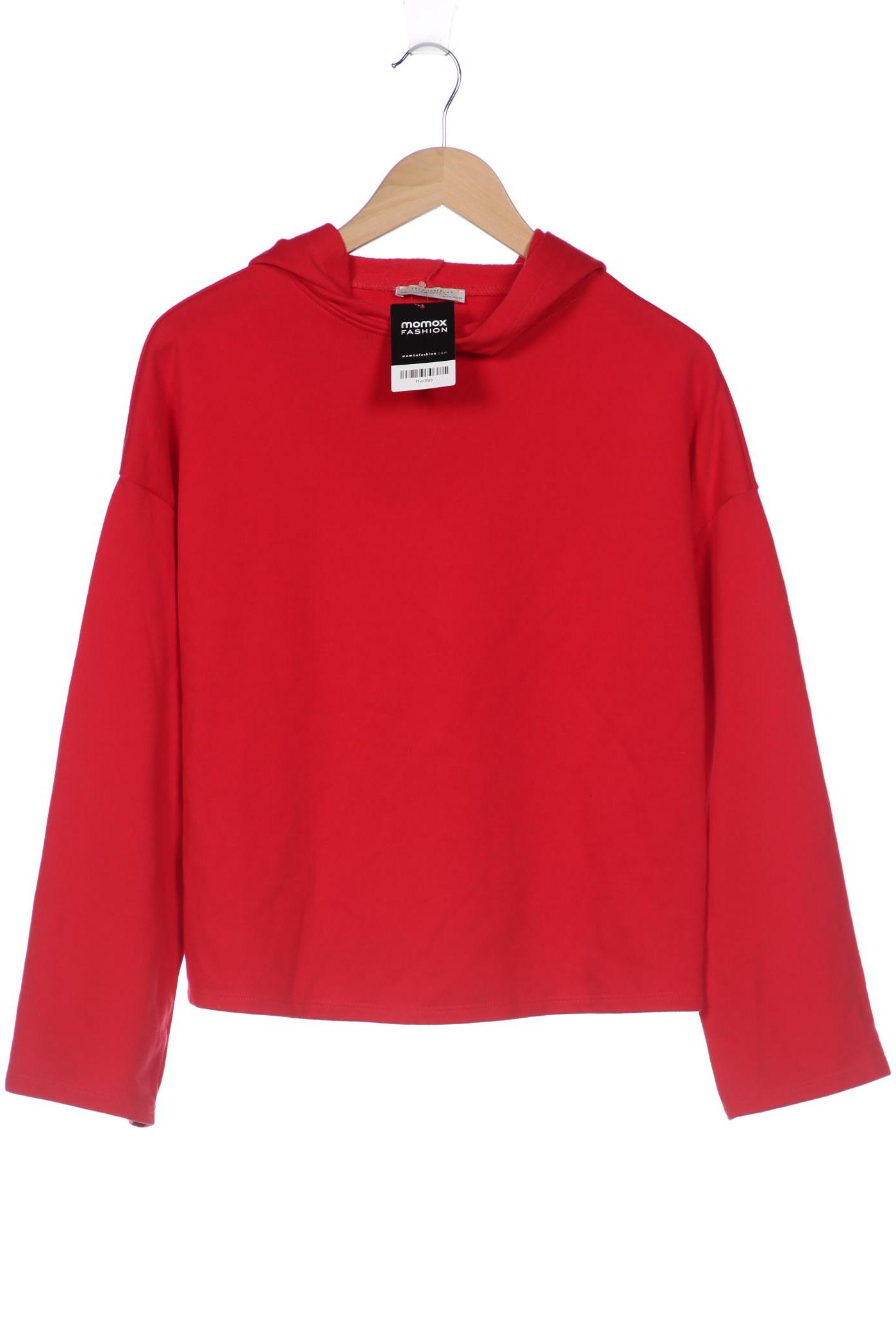 

ZARA Damen Kapuzenpullover, rot