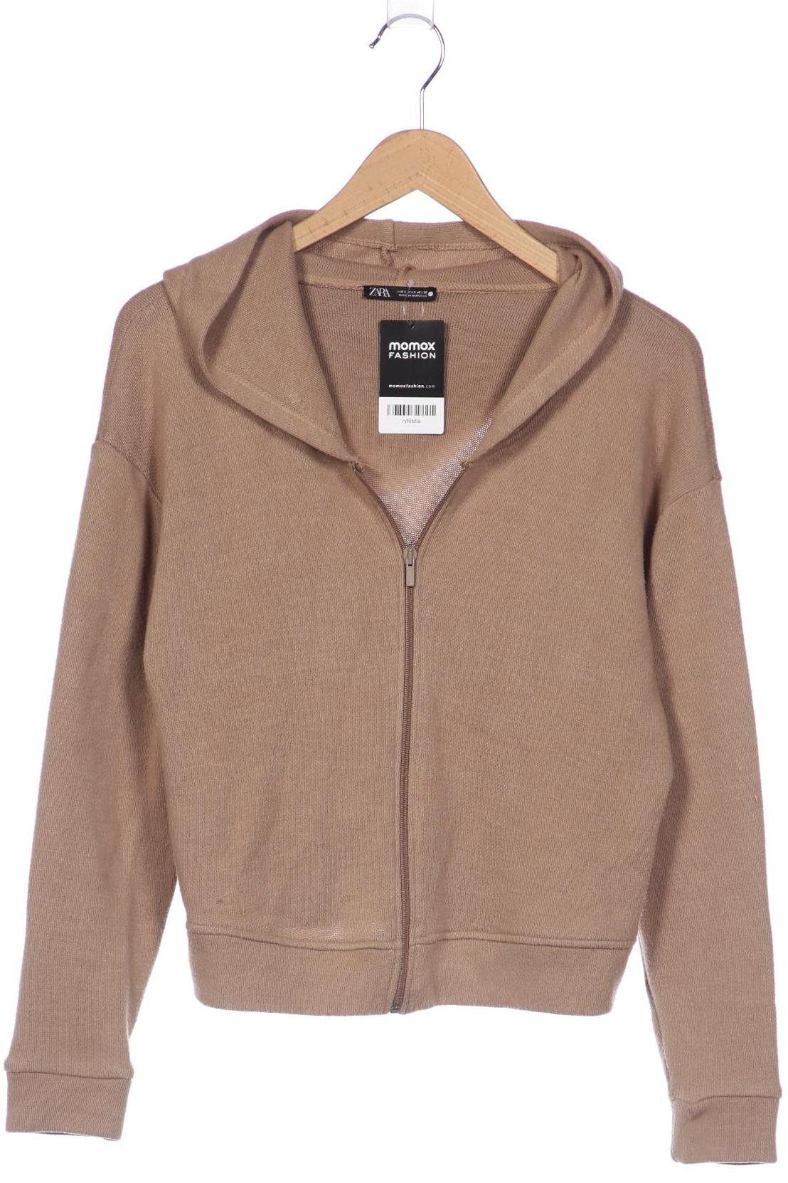 

ZARA Damen Kapuzenpullover, braun