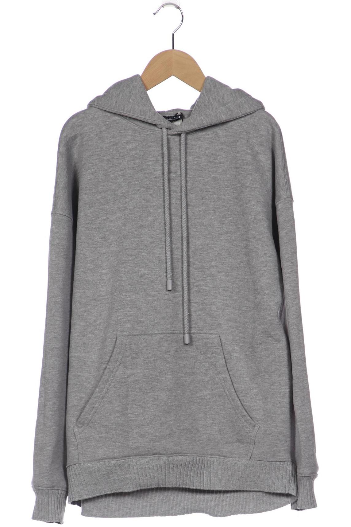 

ZARA Damen Kapuzenpullover, grau