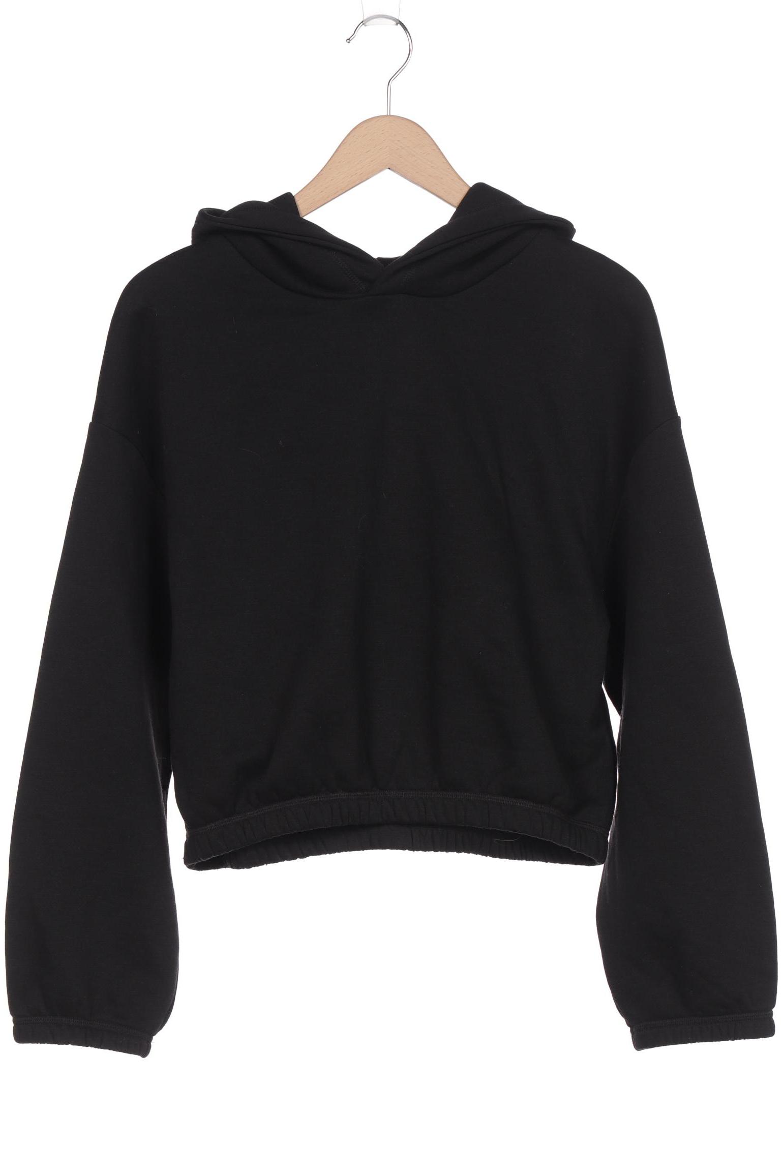

ZARA Damen Kapuzenpullover, schwarz