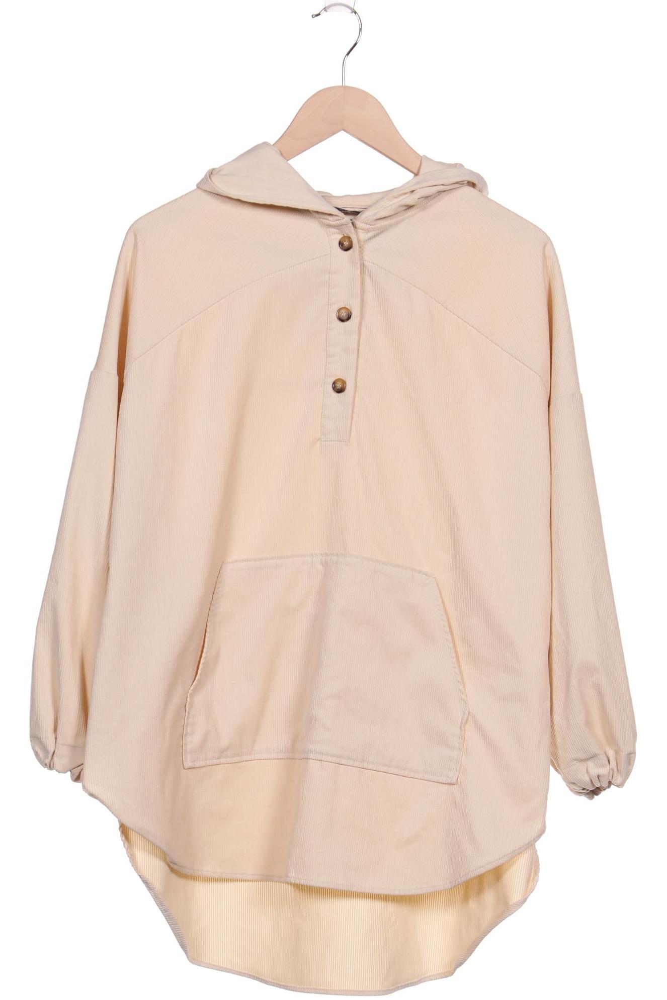 

ZARA Damen Kapuzenpullover, beige