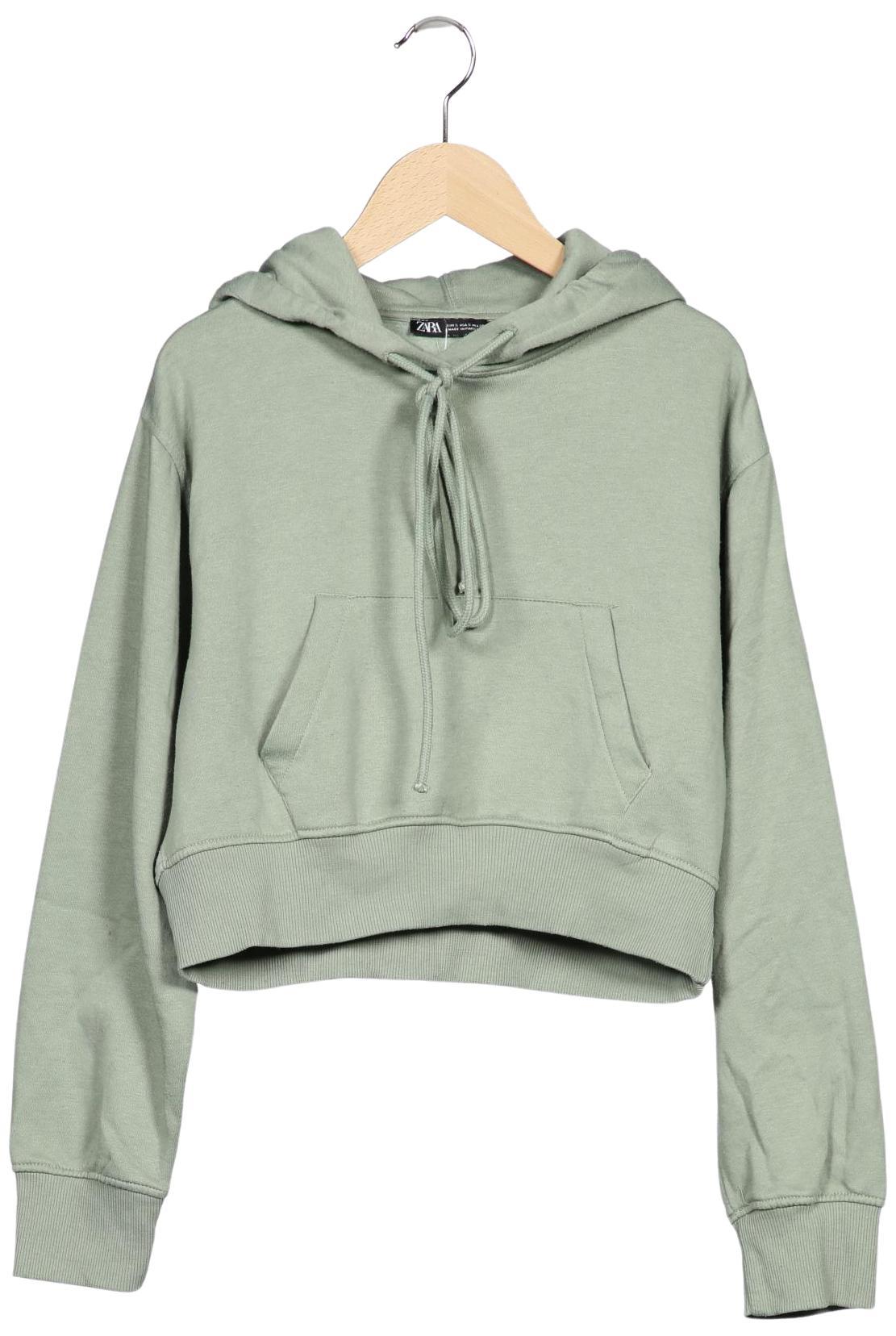 

Zara Damen Kapuzenpullover, hellgrün, Gr. 36