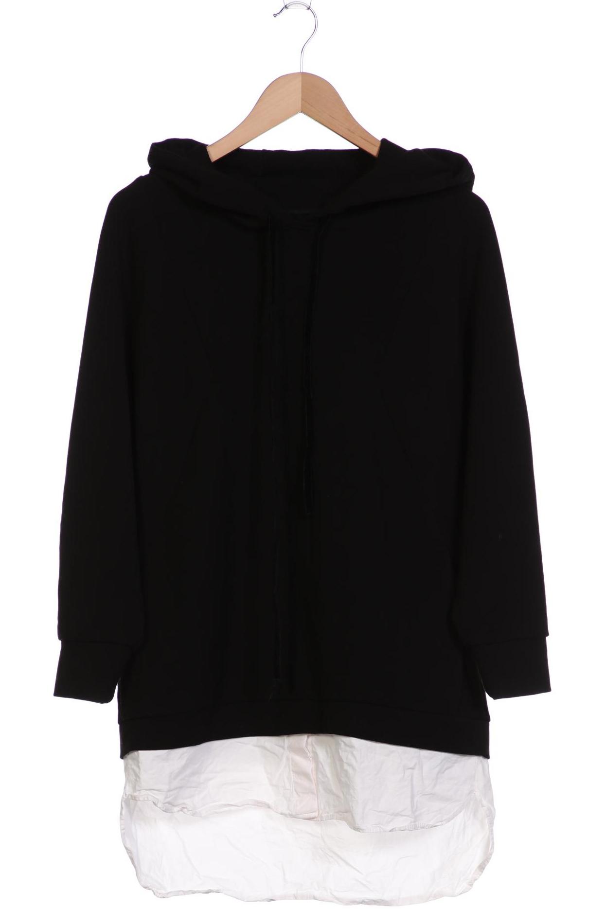 

ZARA Damen Kapuzenpullover, schwarz