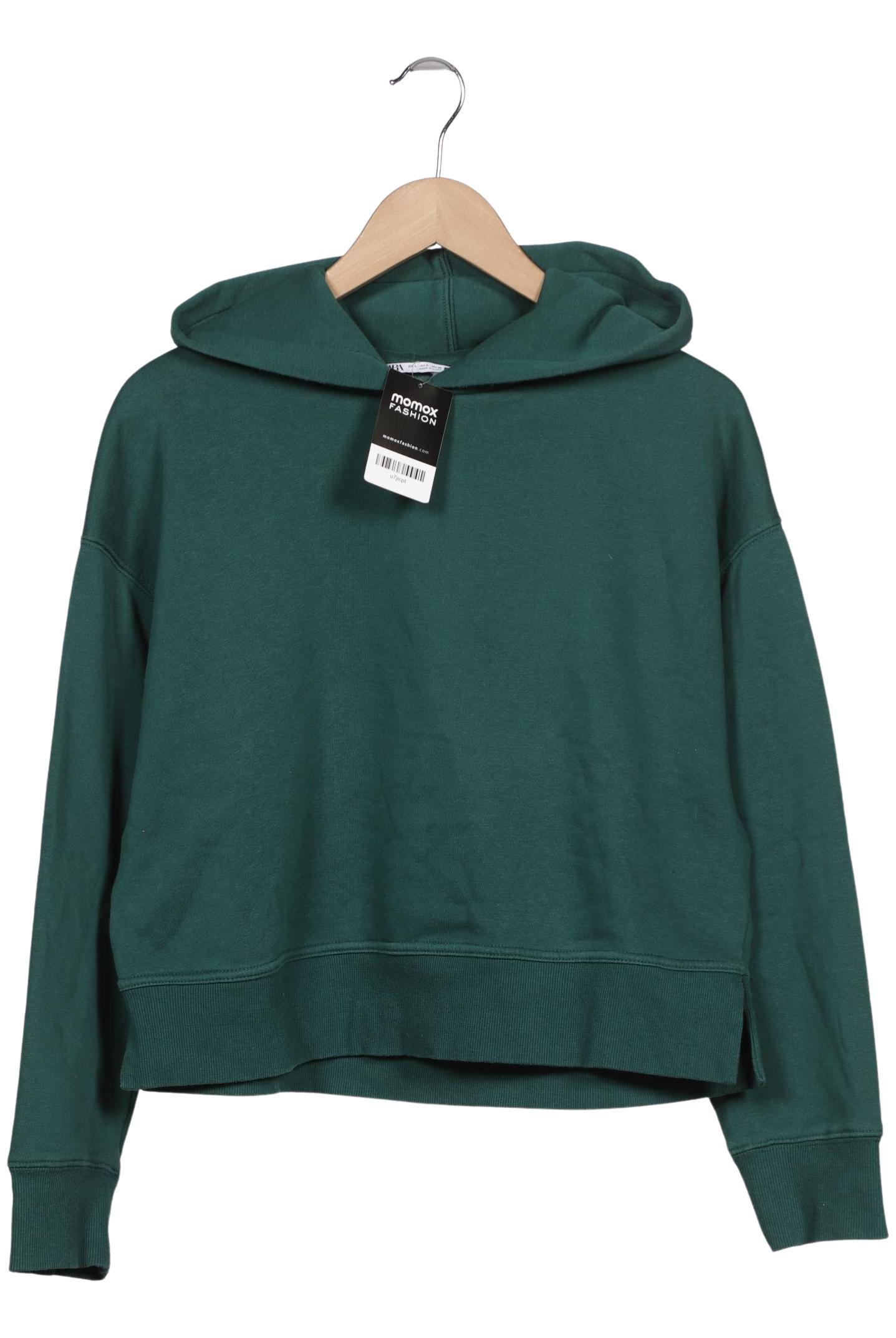 

Zara Damen Kapuzenpullover, grün, Gr. 42