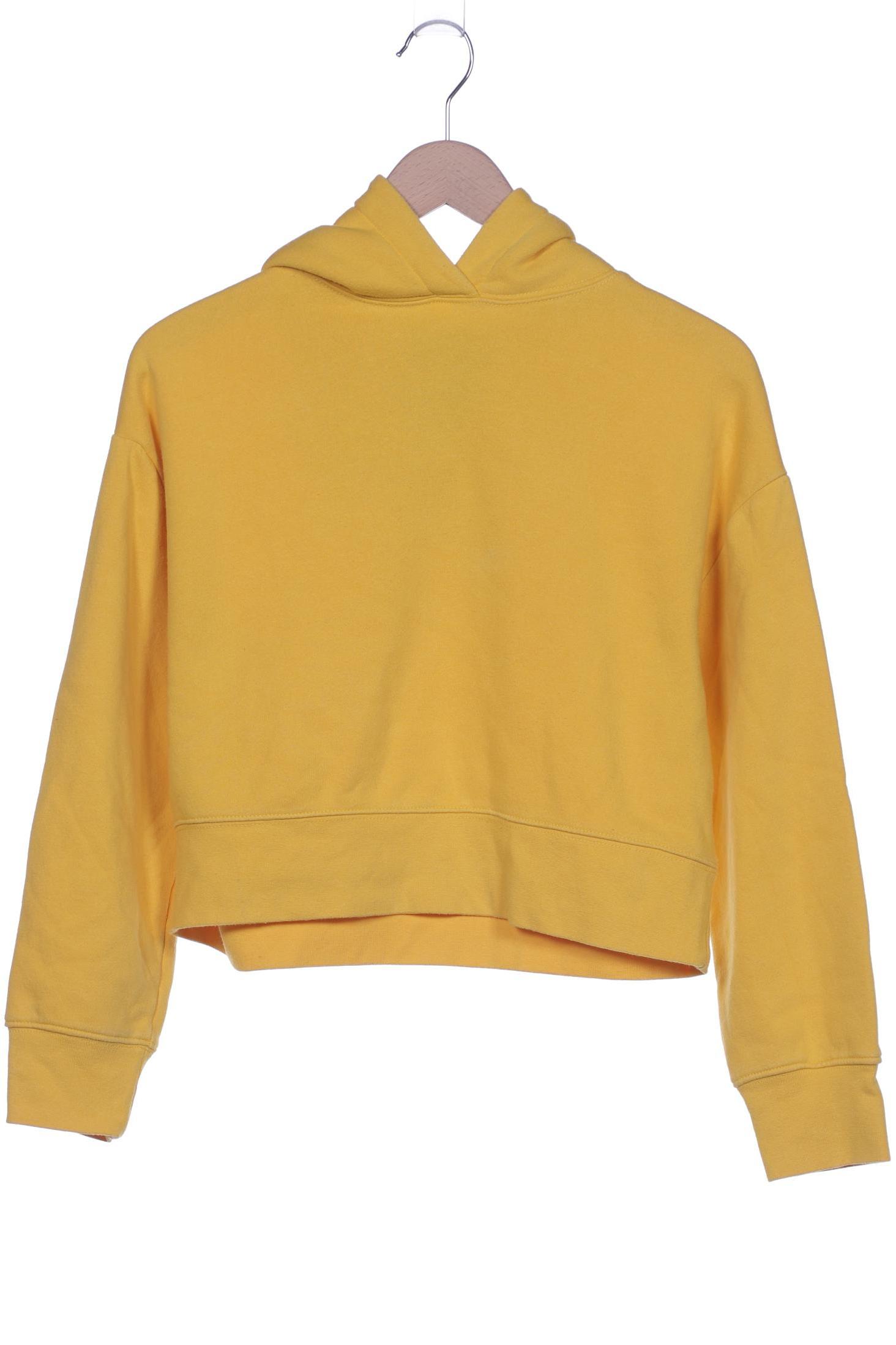 

Zara Damen Kapuzenpullover, gelb, Gr. 36