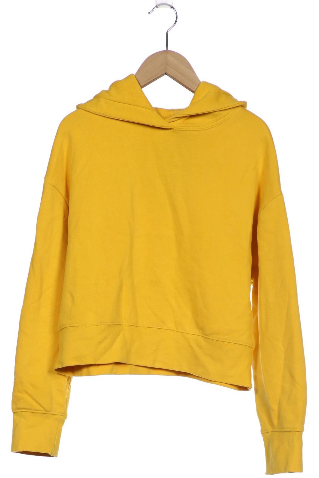 

Zara Damen Kapuzenpullover, gelb, Gr. 36