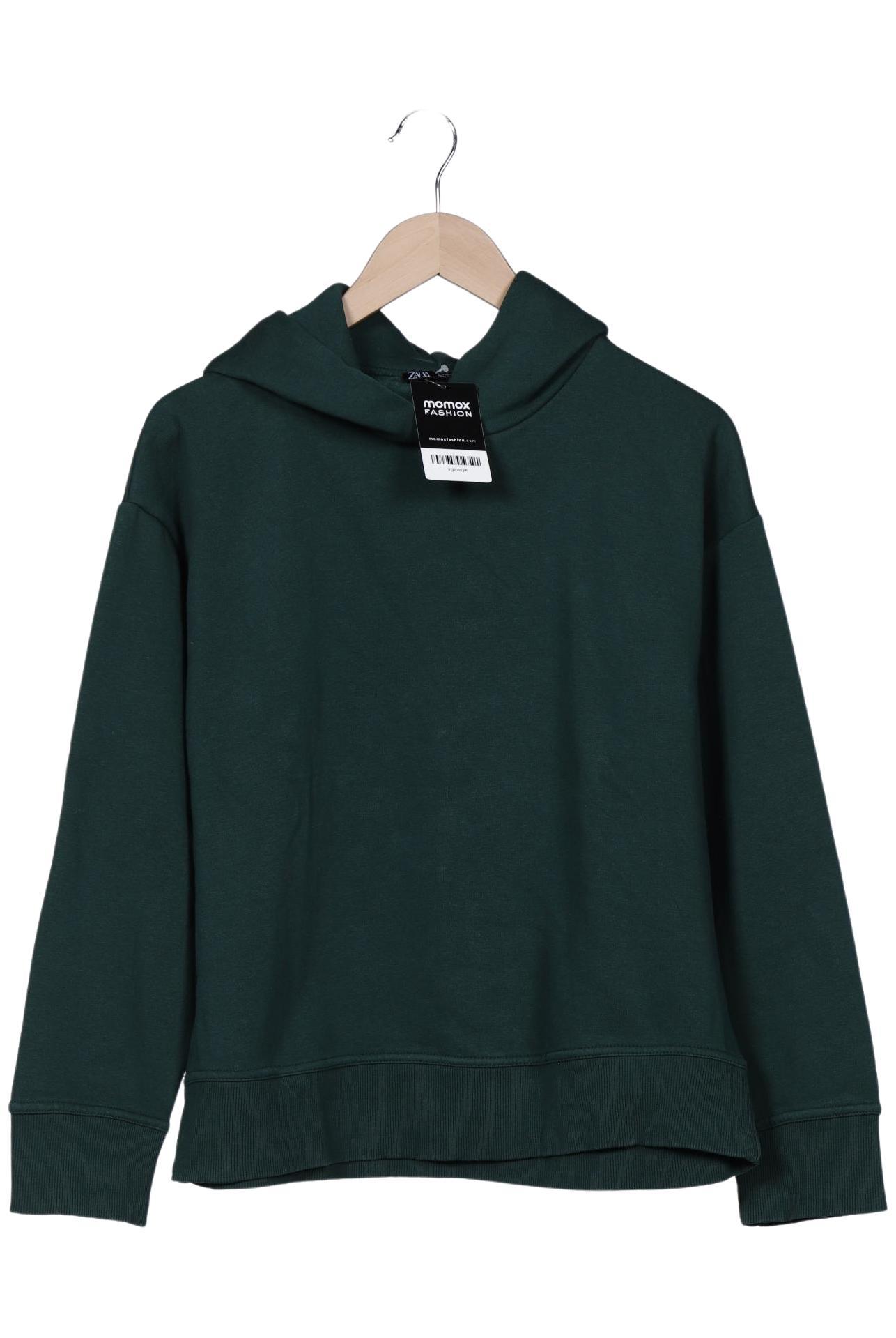 

Zara Damen Kapuzenpullover, grün, Gr. 38
