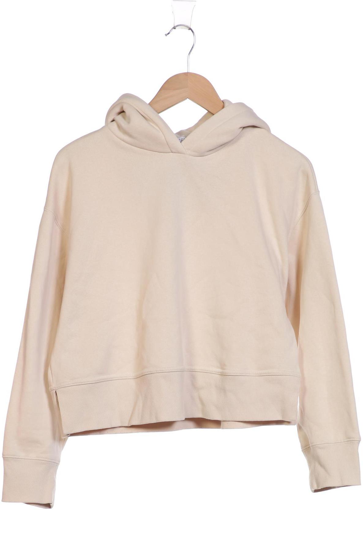 

Zara Damen Kapuzenpullover, beige, Gr. 38