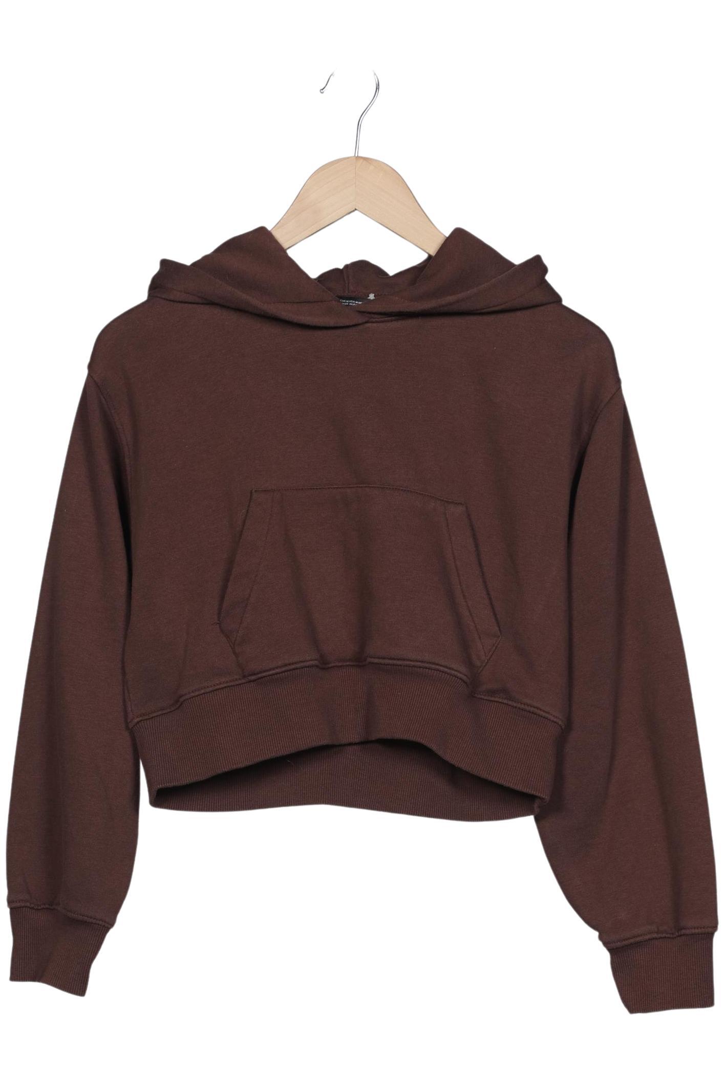 

Zara Damen Kapuzenpullover, braun, Gr. 38