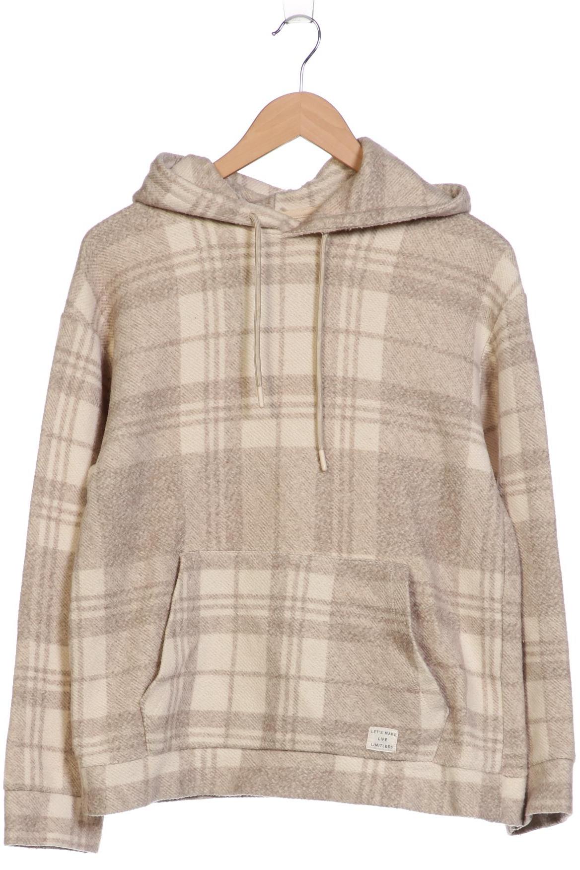 

Zara Damen Kapuzenpullover, beige, Gr. 36