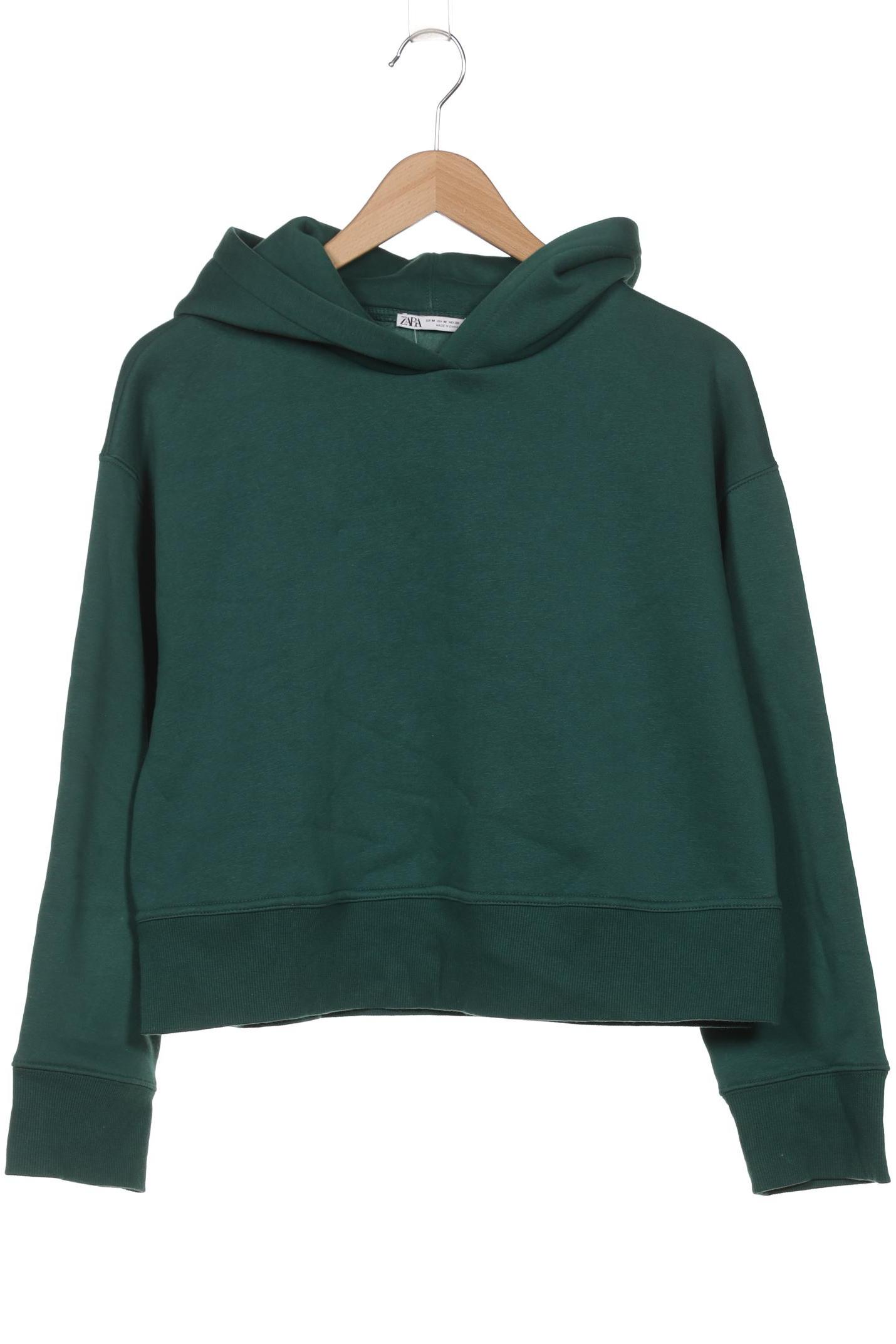 

Zara Damen Kapuzenpullover, grün, Gr. 38