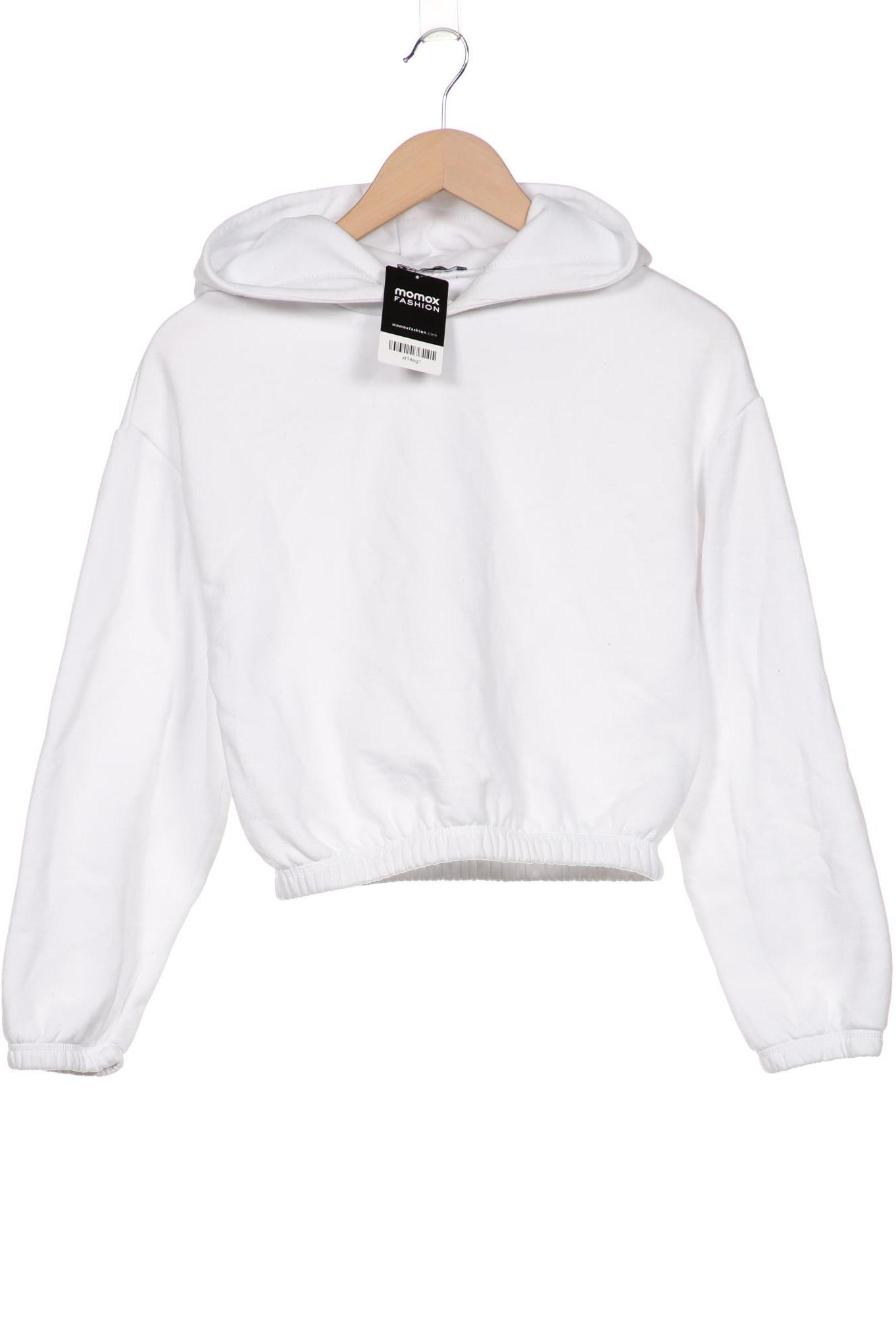 

ZARA Damen Kapuzenpullover, weiß