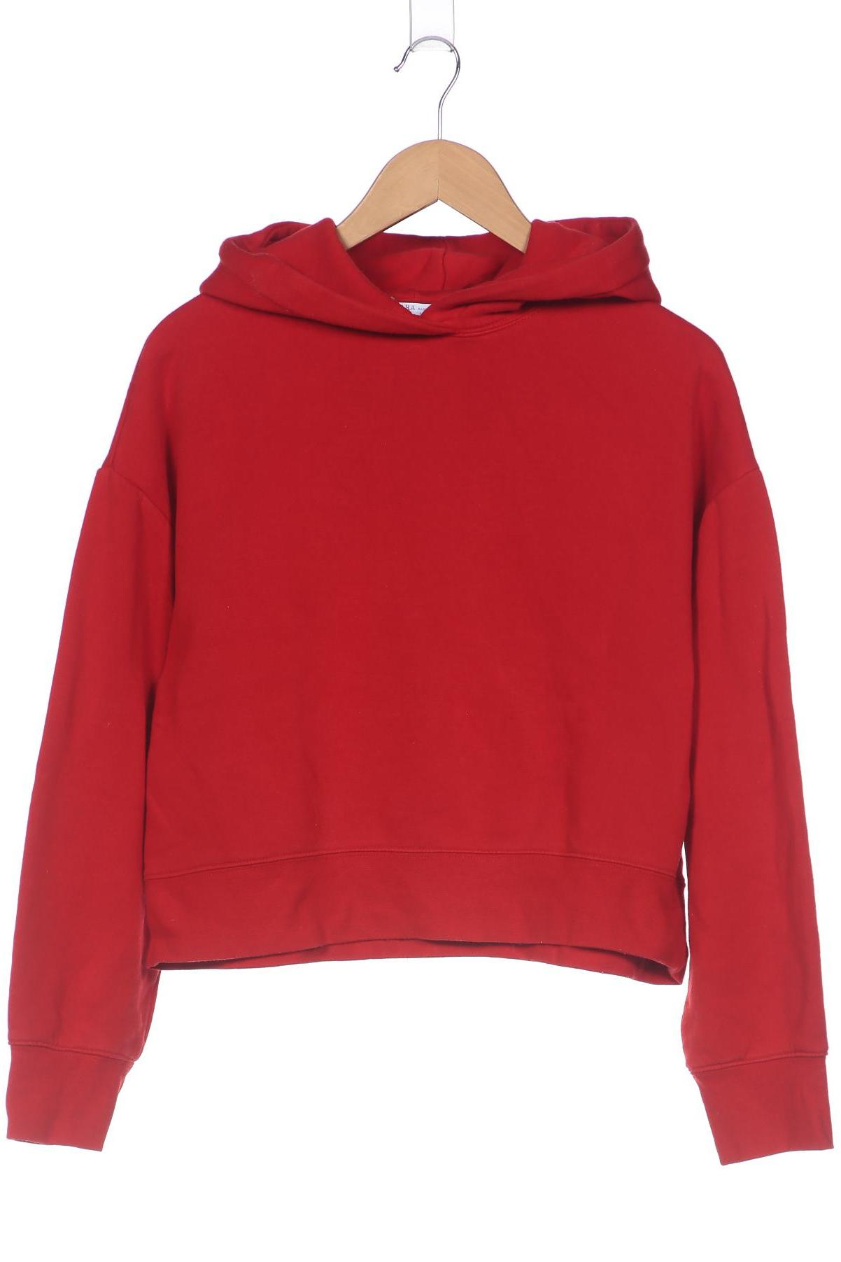

Zara Damen Kapuzenpullover, rot, Gr. 42