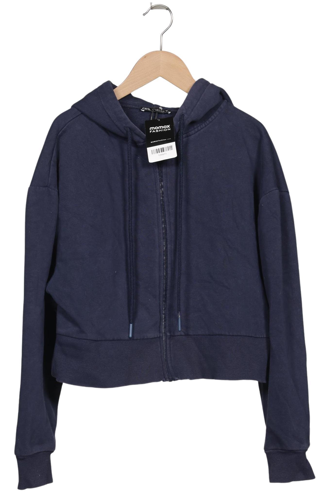 

Zara Damen Kapuzenpullover, marineblau, Gr. 36
