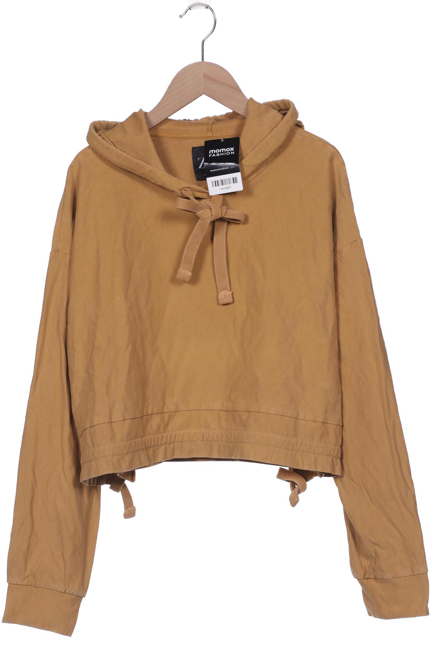 

Zara Damen Kapuzenpullover, beige, Gr. 36