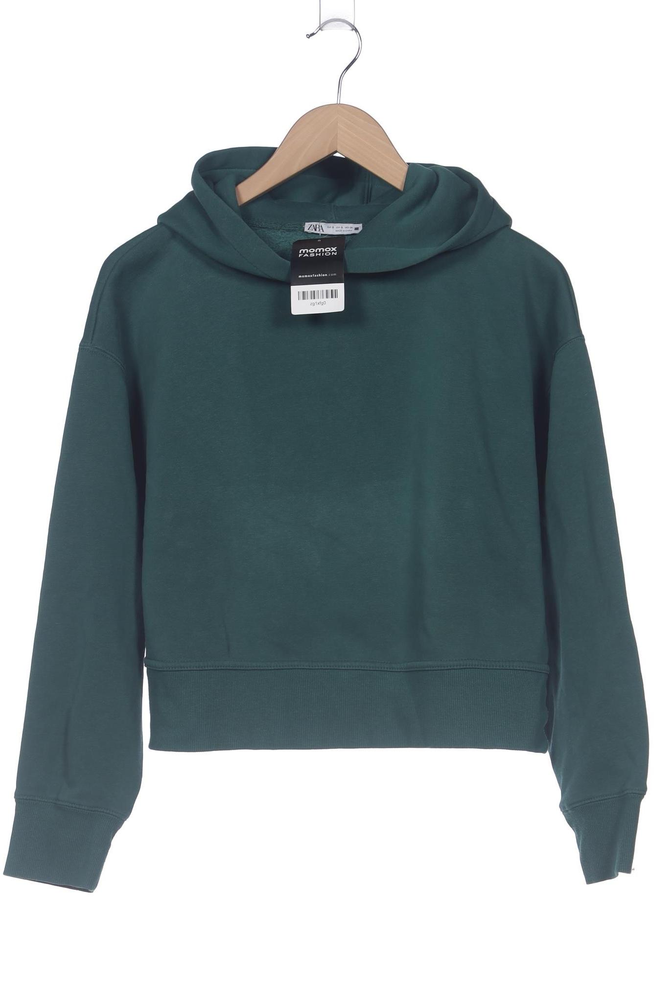 

Zara Damen Kapuzenpullover, türkis, Gr. 36