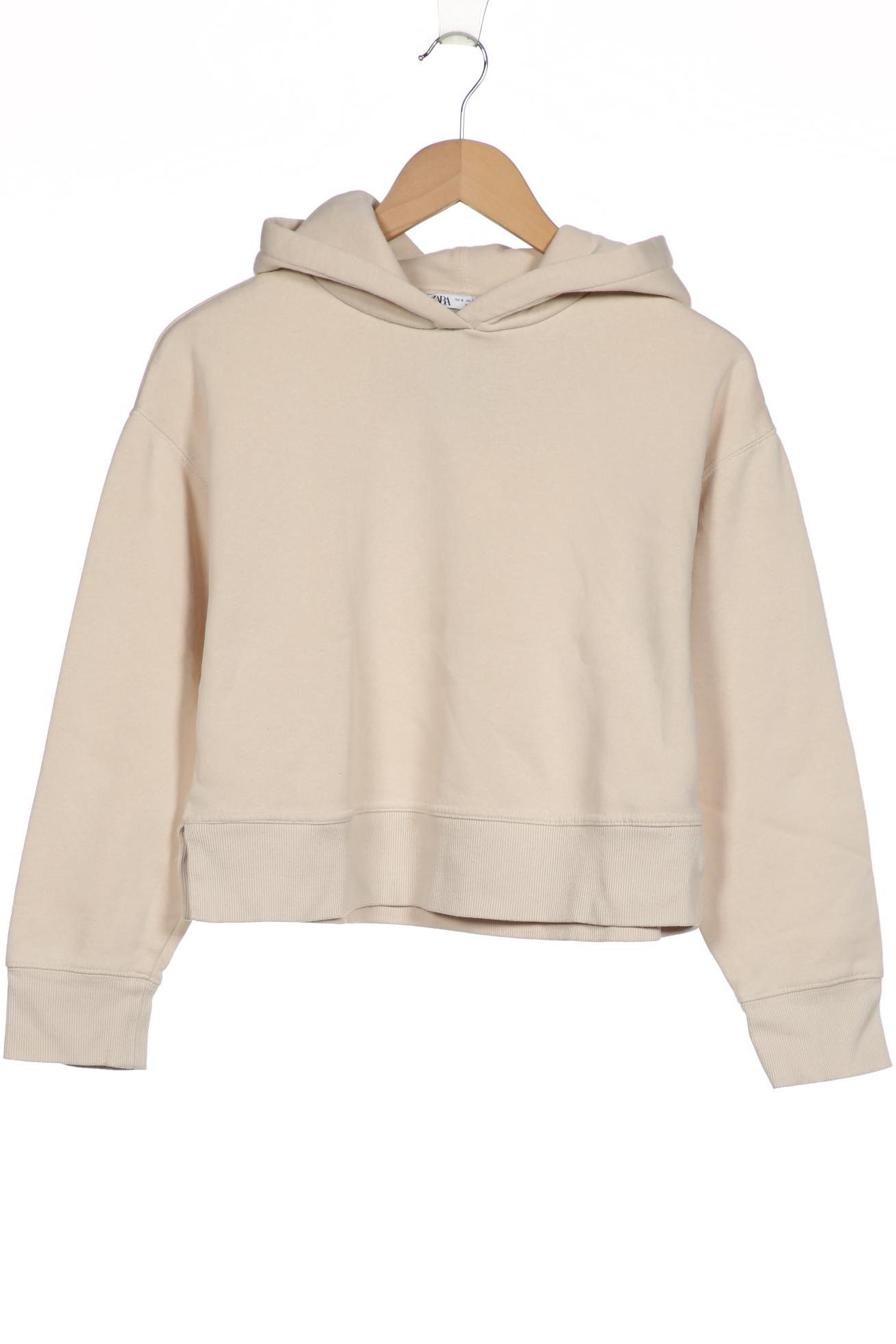 

ZARA Damen Kapuzenpullover, beige