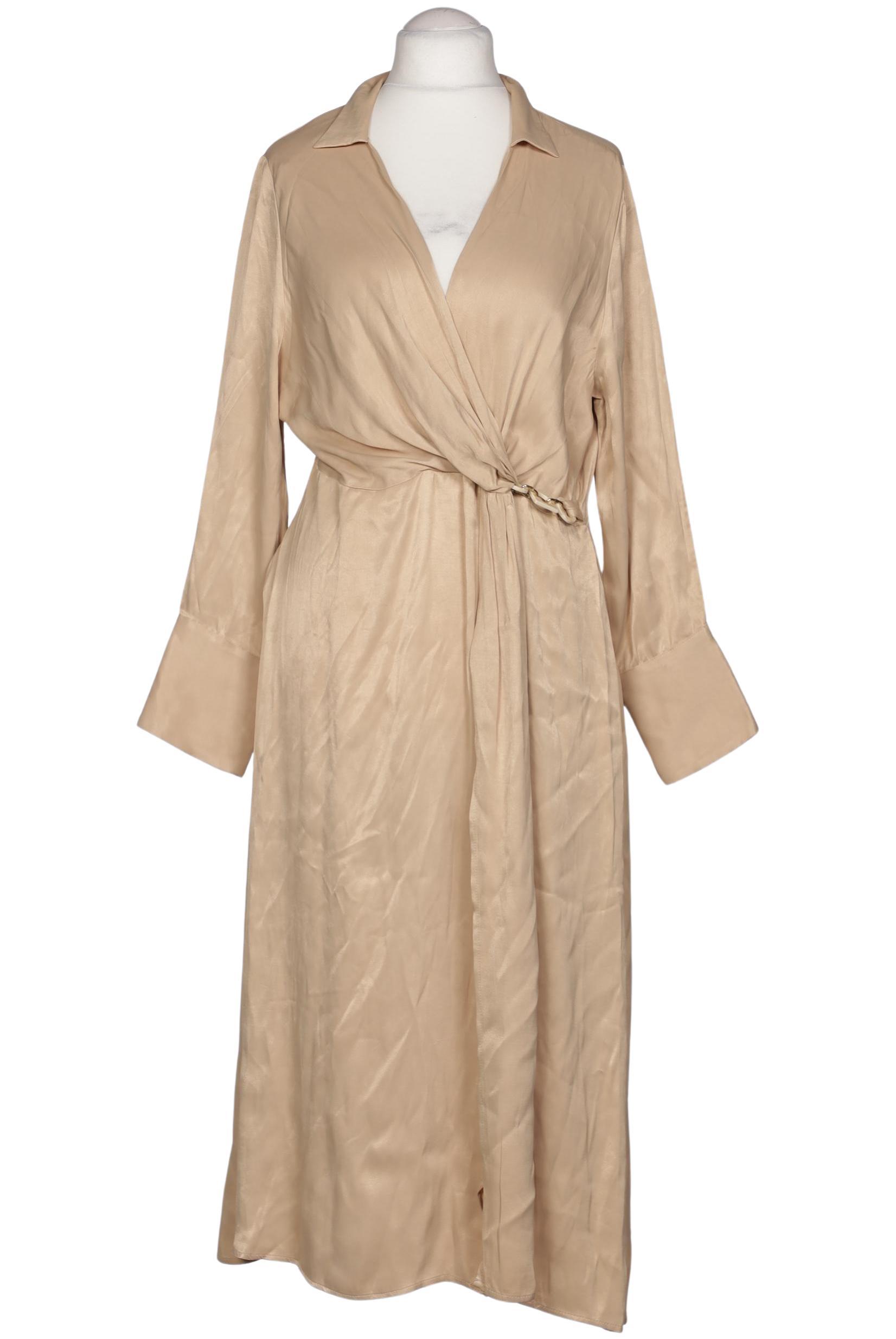 

Zara Damen Kleid, beige, Gr. 46