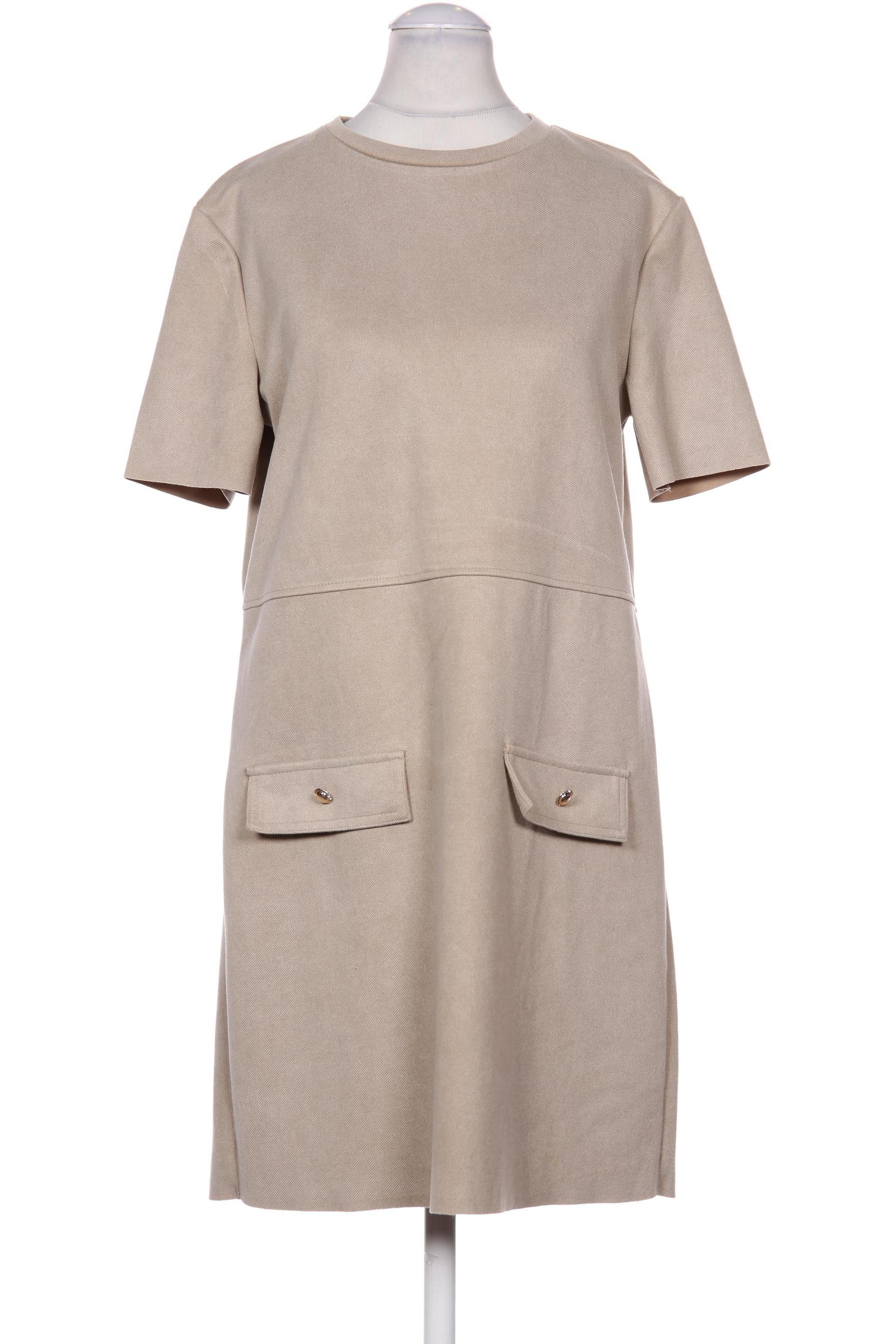 

Zara Damen Kleid, beige, Gr. 36