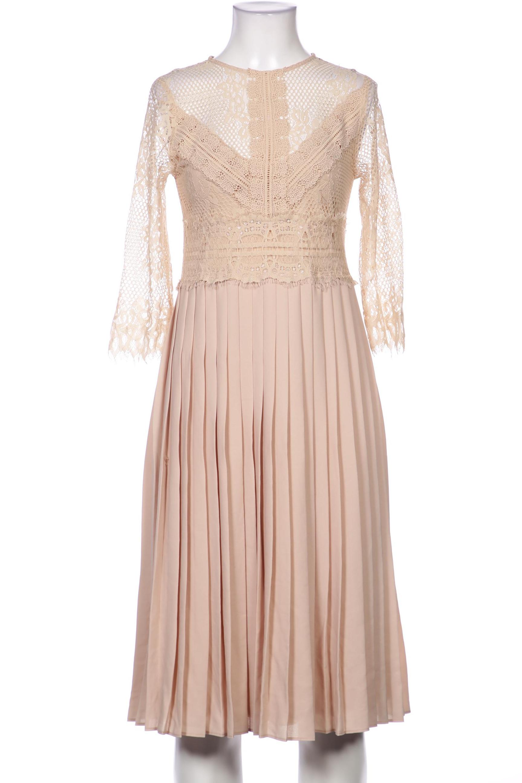 

Zara Damen Kleid, beige, Gr. 34