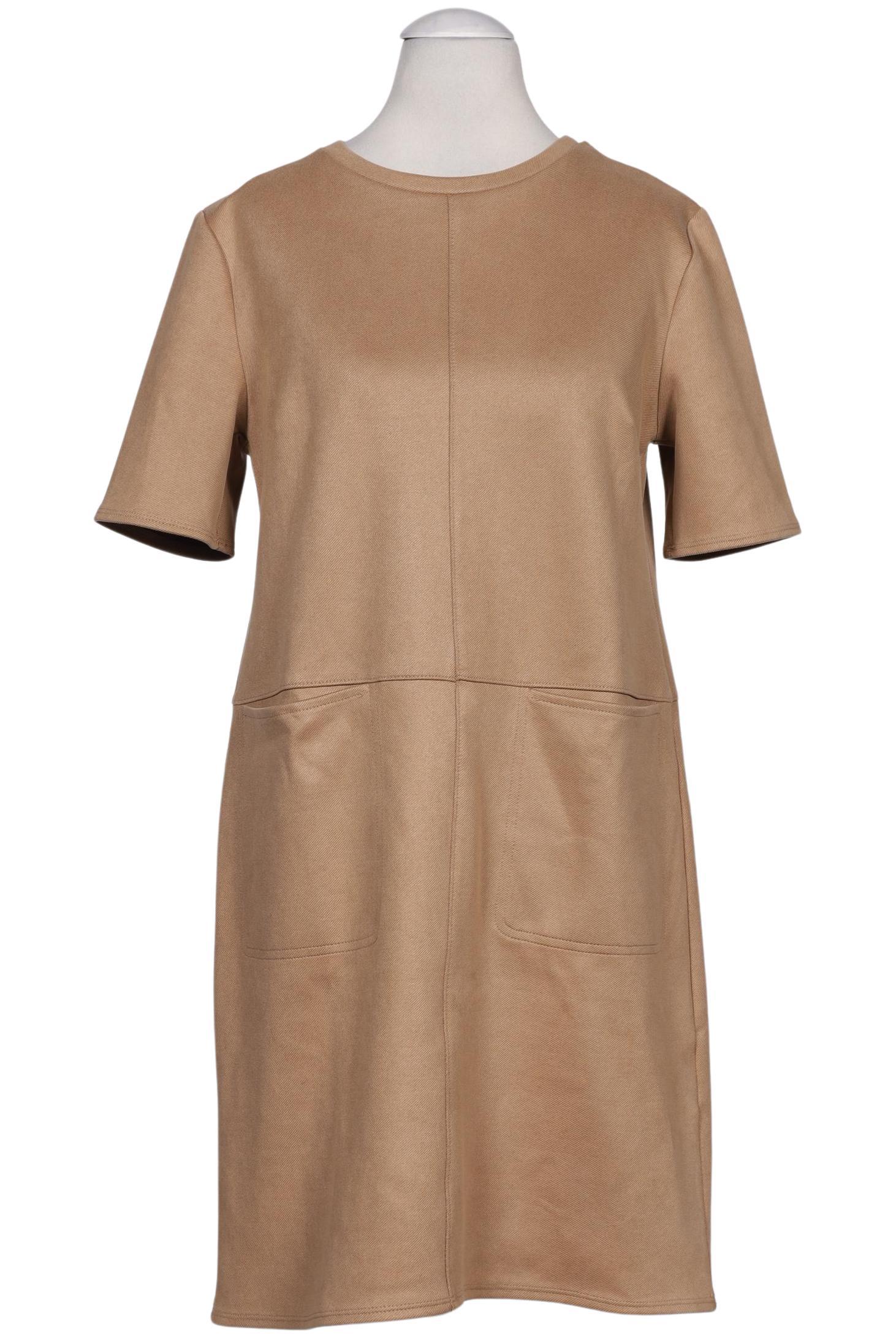 

Zara Damen Kleid, beige, Gr. 36