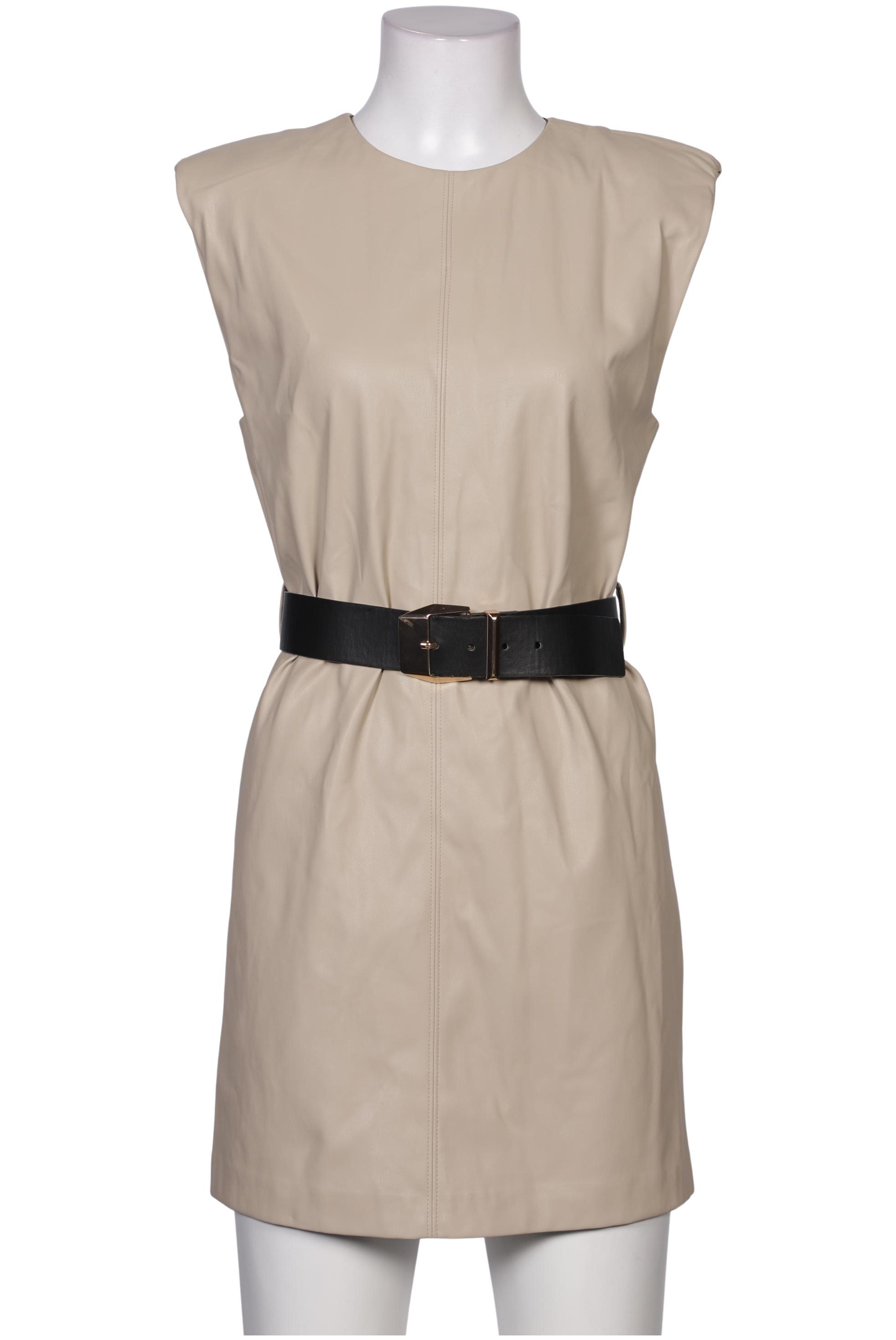 

Zara Damen Kleid, beige, Gr. 34