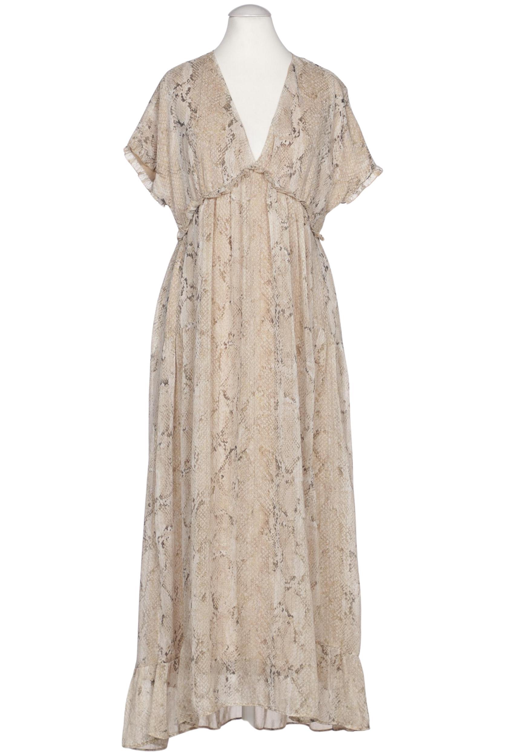 

Zara Damen Kleid, beige, Gr. 34