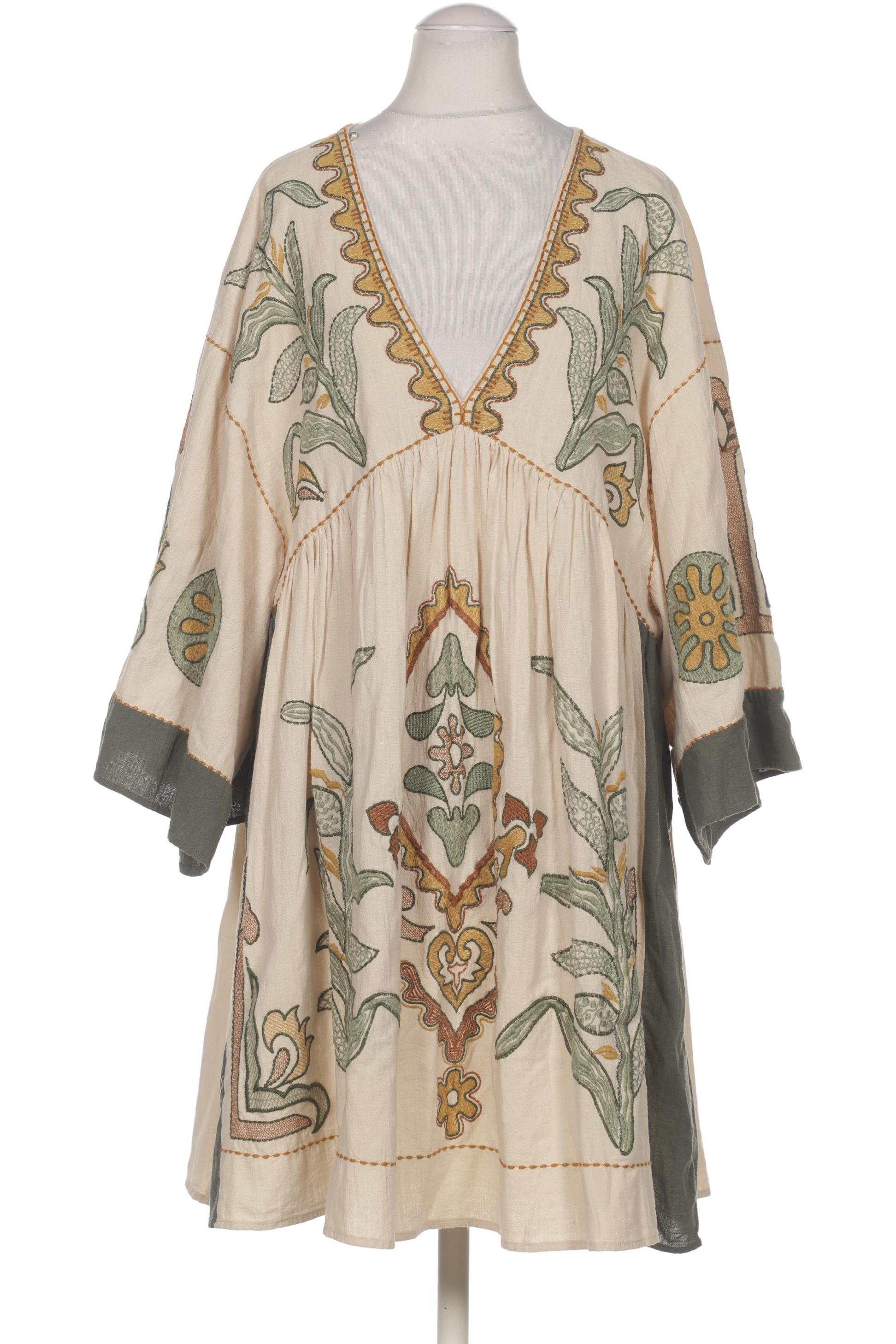 

Zara Damen Kleid, beige, Gr. 36