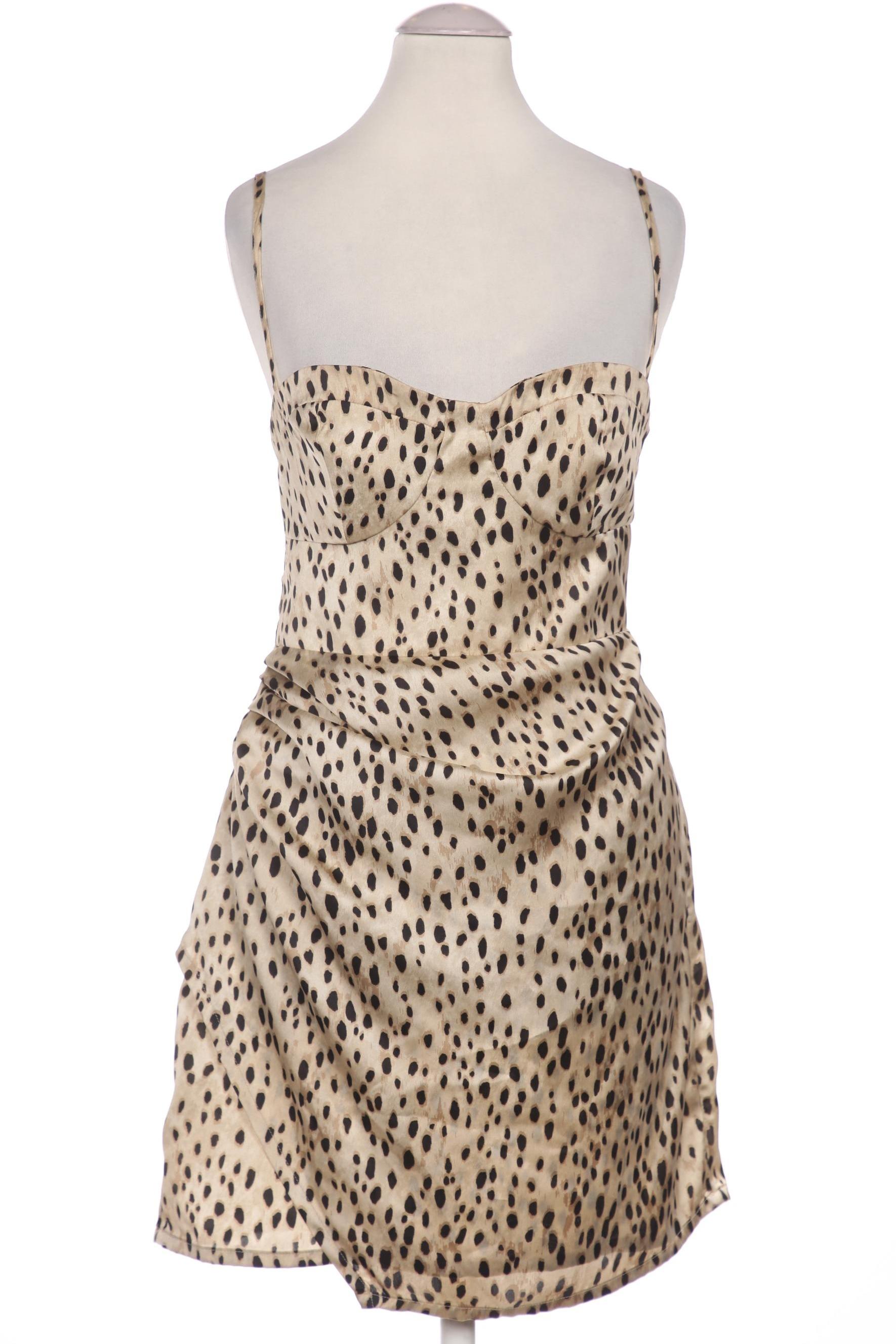 

Zara Damen Kleid, beige, Gr. 34