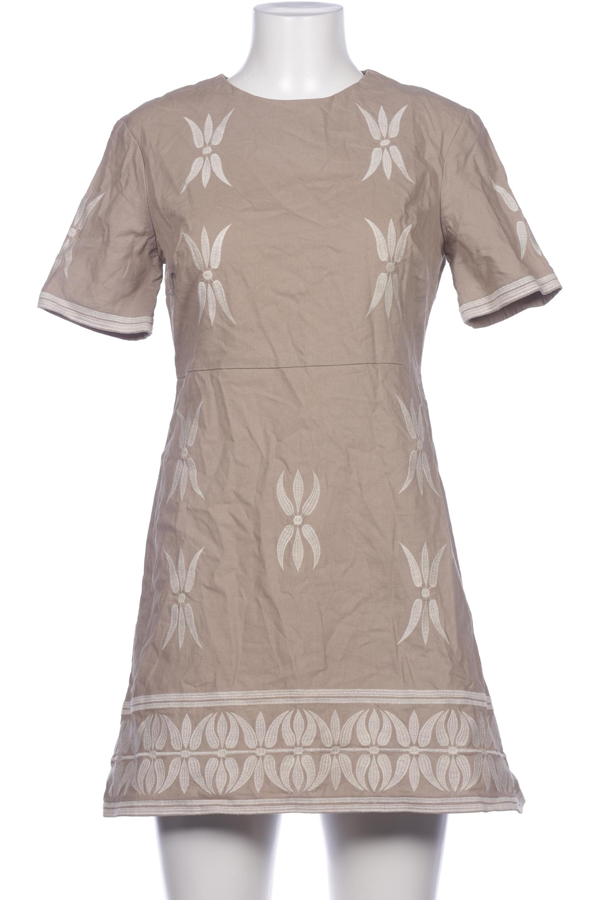 

Zara Damen Kleid, beige, Gr. 38