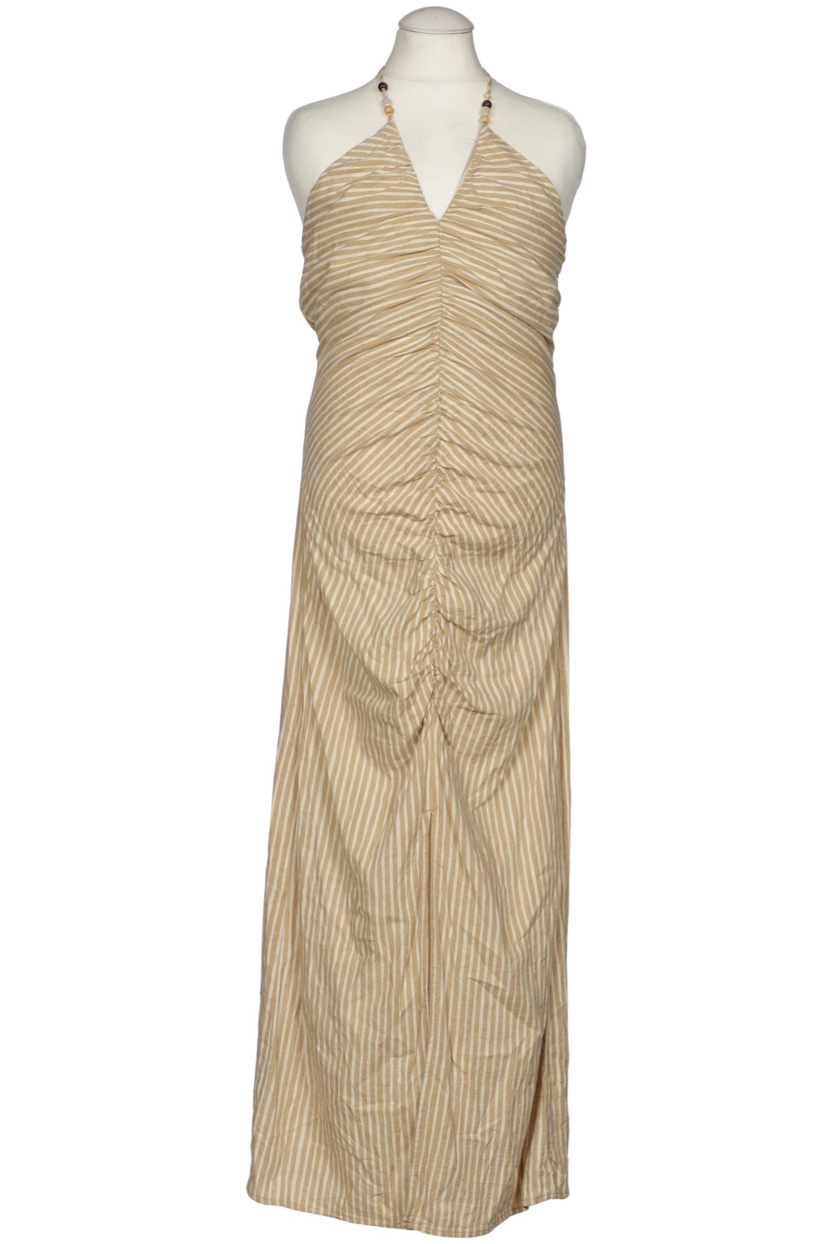 

Zara Damen Kleid, beige, Gr. 34