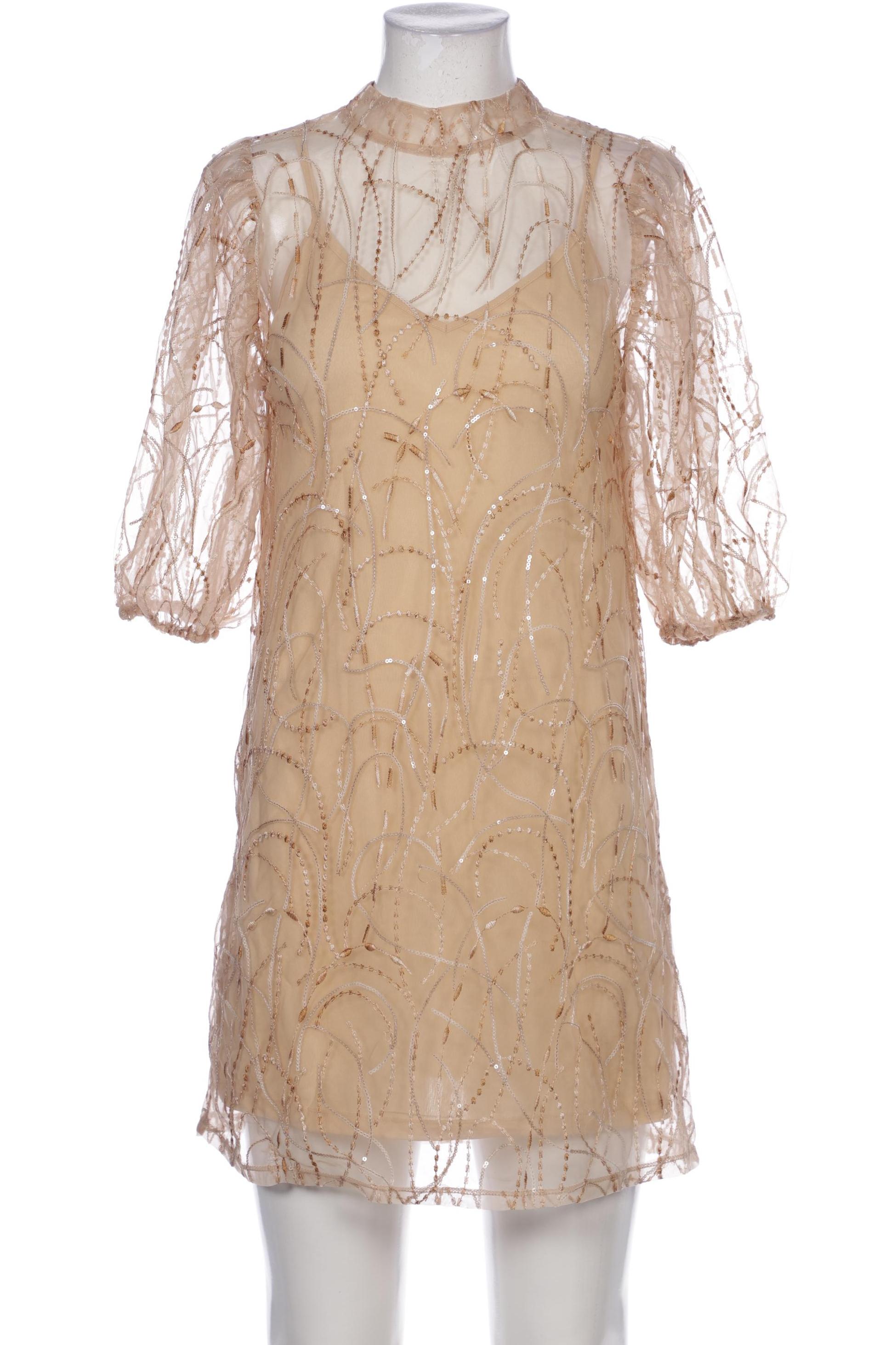 

Zara Damen Kleid, beige, Gr. 38