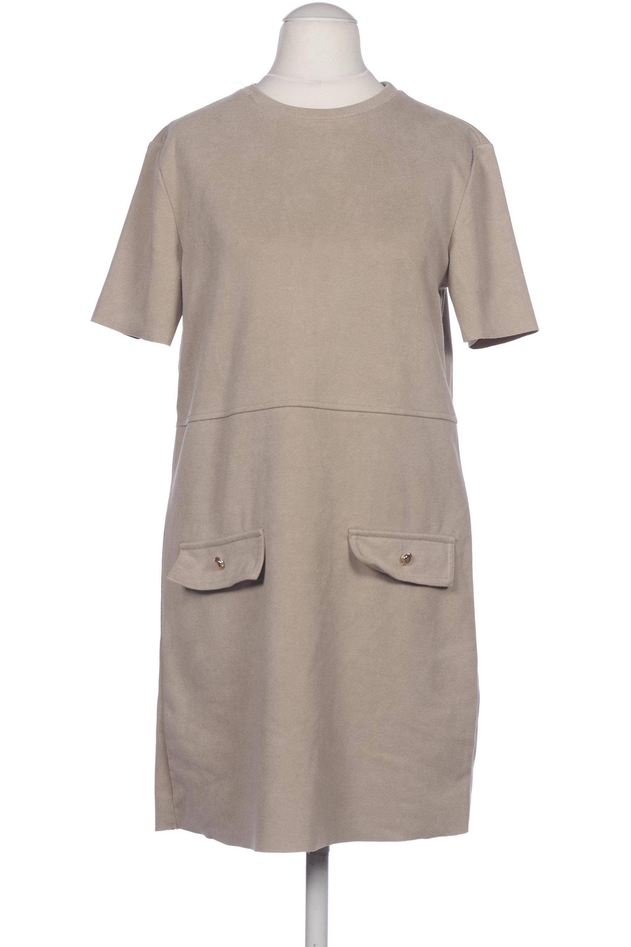 

Zara Damen Kleid, beige, Gr. 36