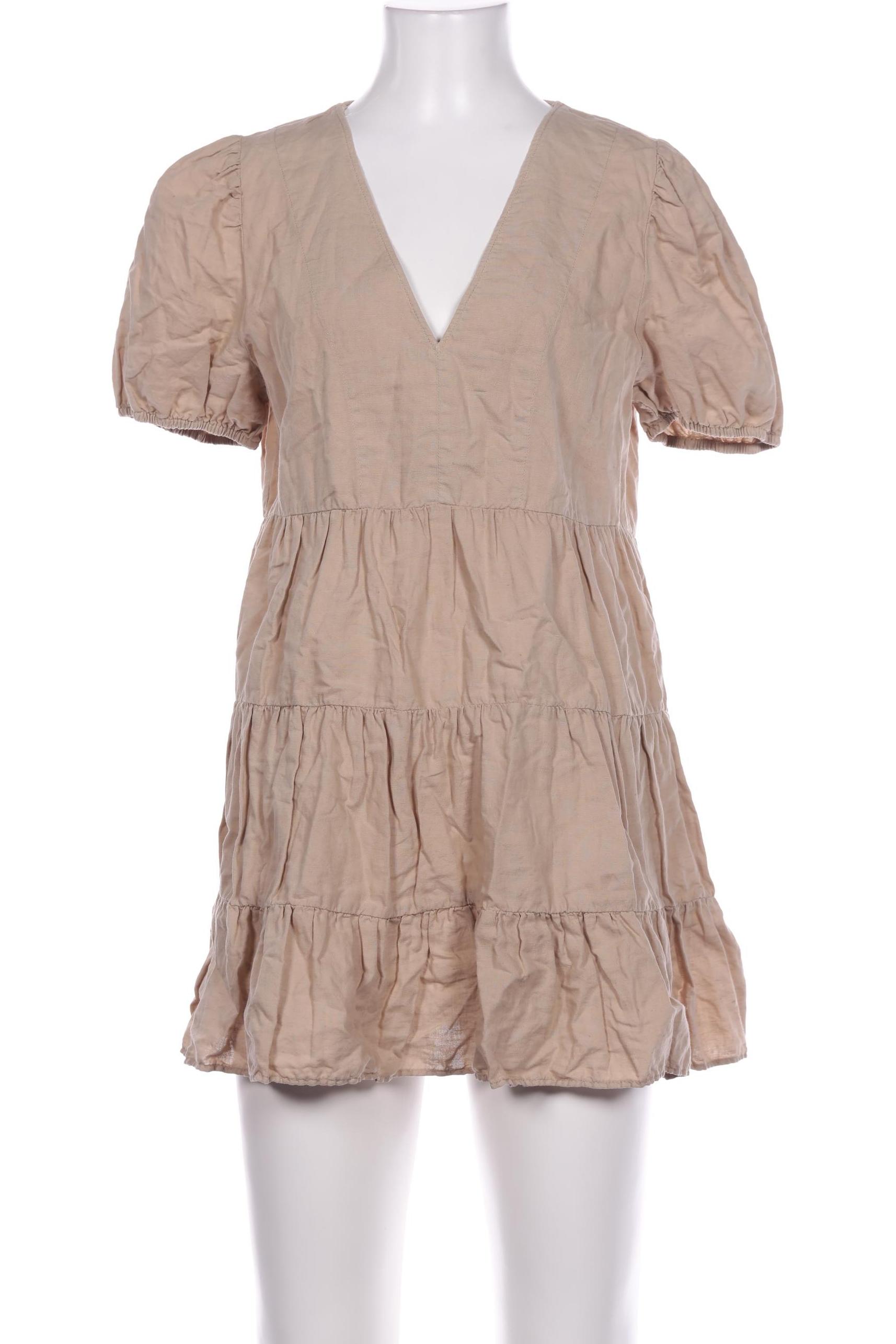 

Zara Damen Kleid, beige, Gr. 38