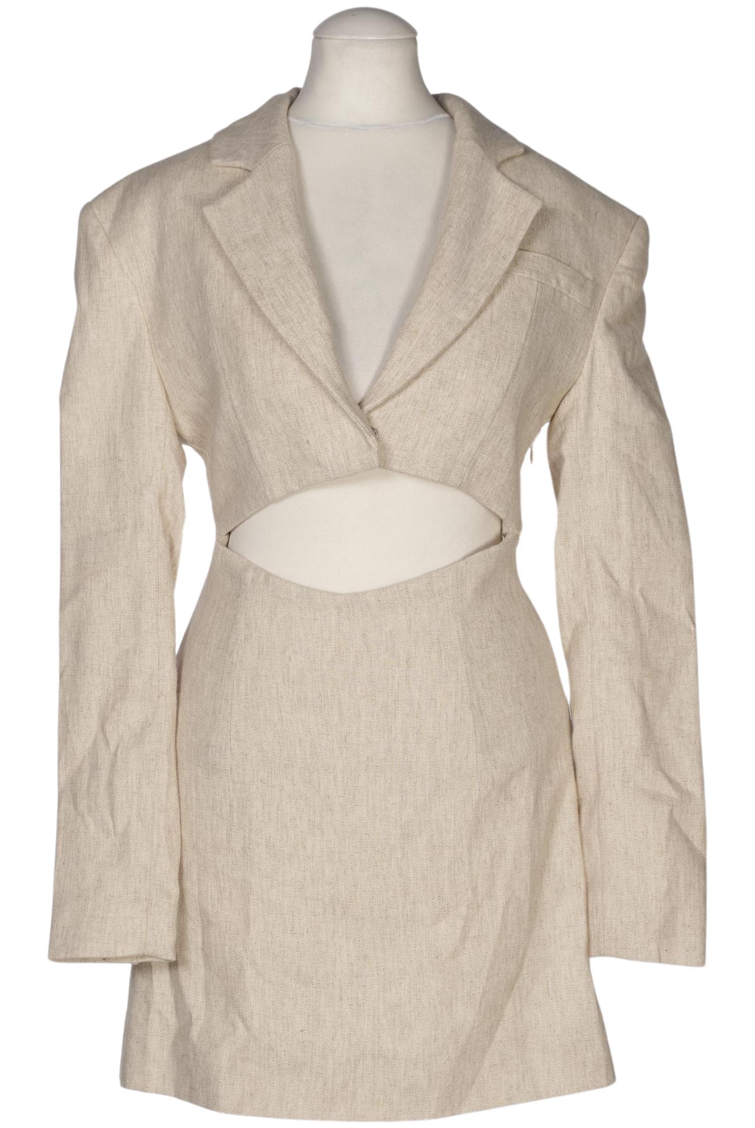 

Zara Damen Kleid, beige, Gr. 34