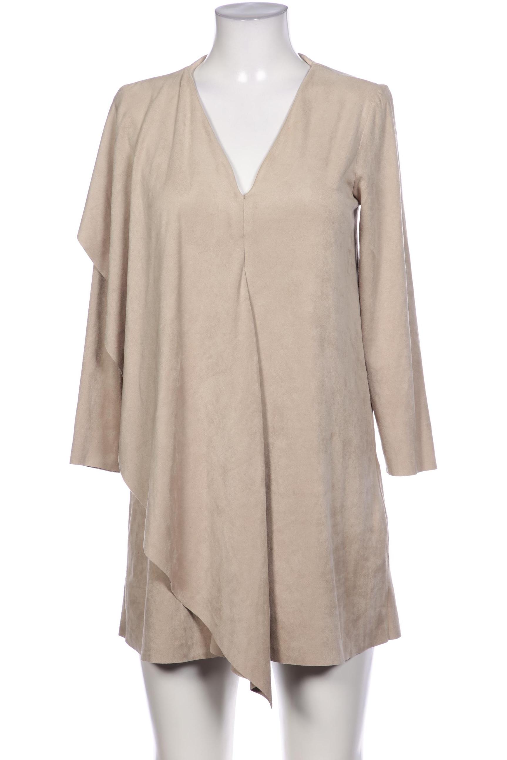 

Zara Damen Kleid, beige, Gr. 38
