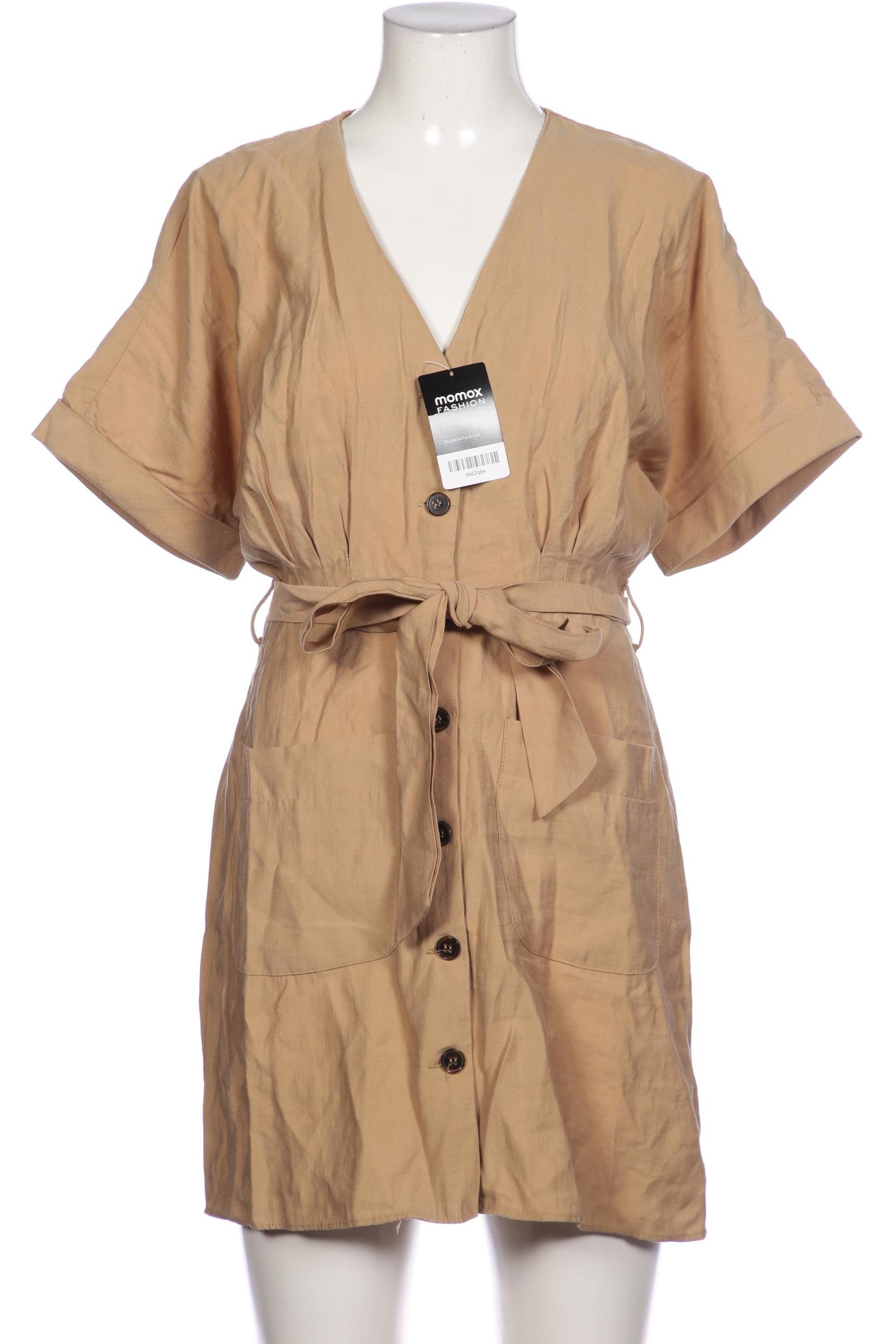 

Zara Damen Kleid, beige, Gr. 42
