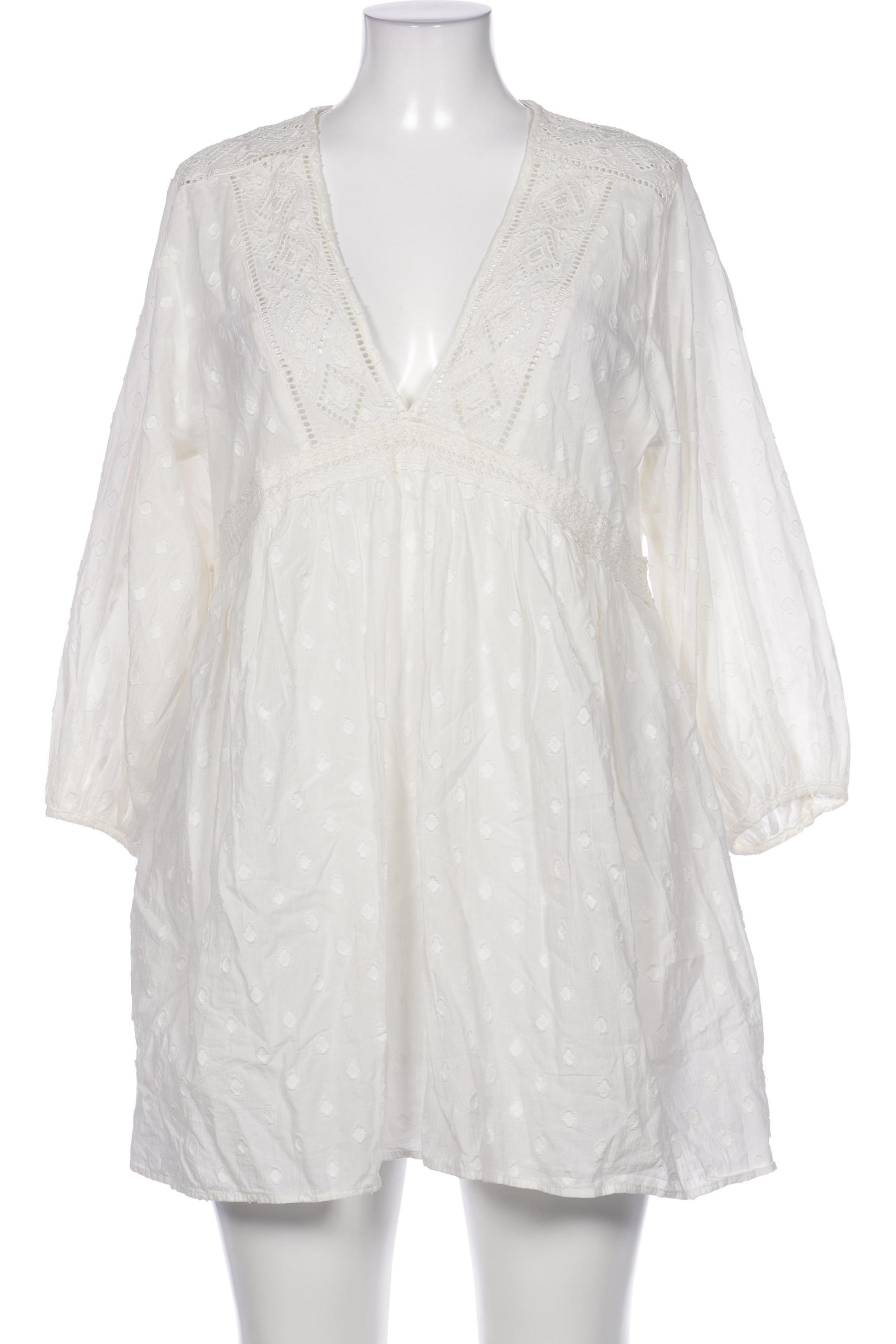 

ZARA Damen Kleid, weiß