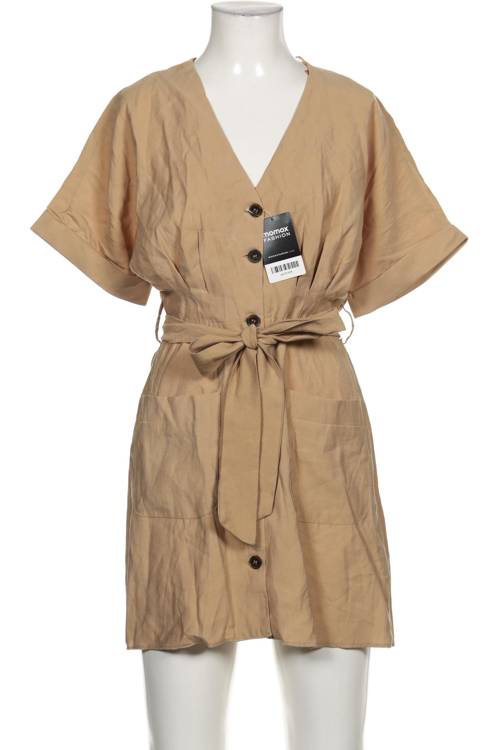 

Zara Damen Kleid, beige, Gr. 38