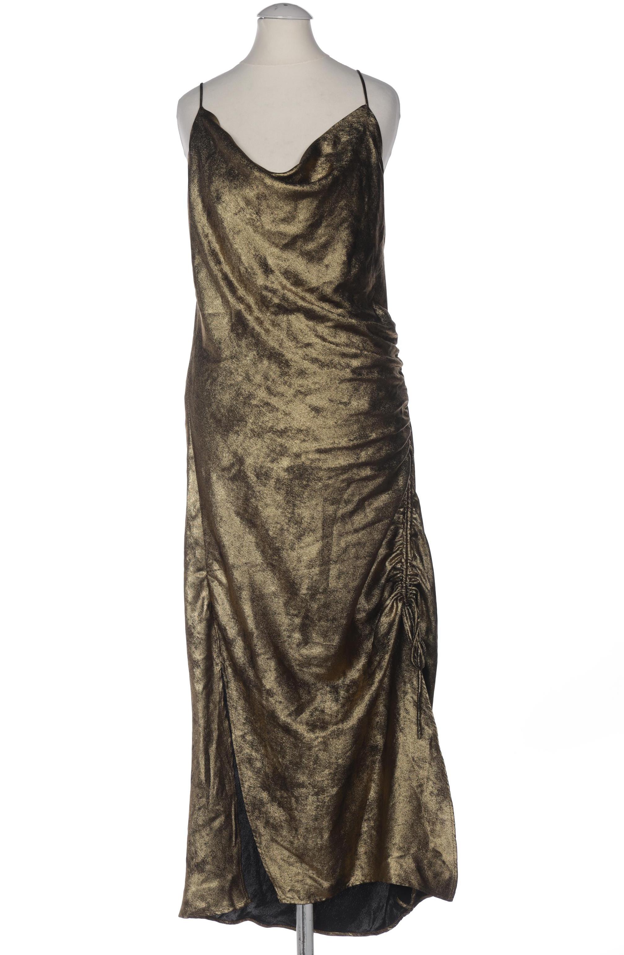 

Zara Damen Kleid, gold, Gr. 38