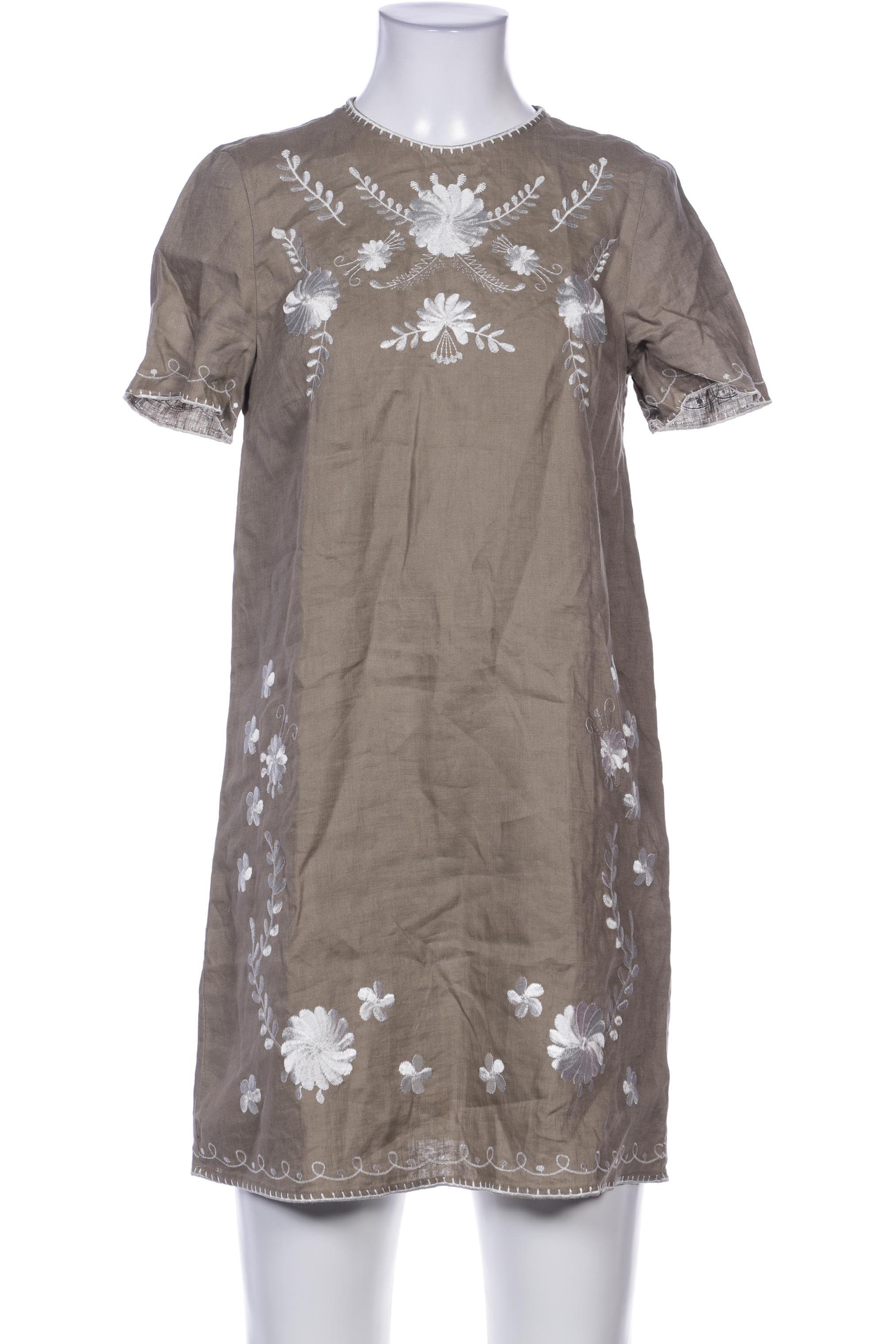 

Zara Damen Kleid, beige, Gr. 34