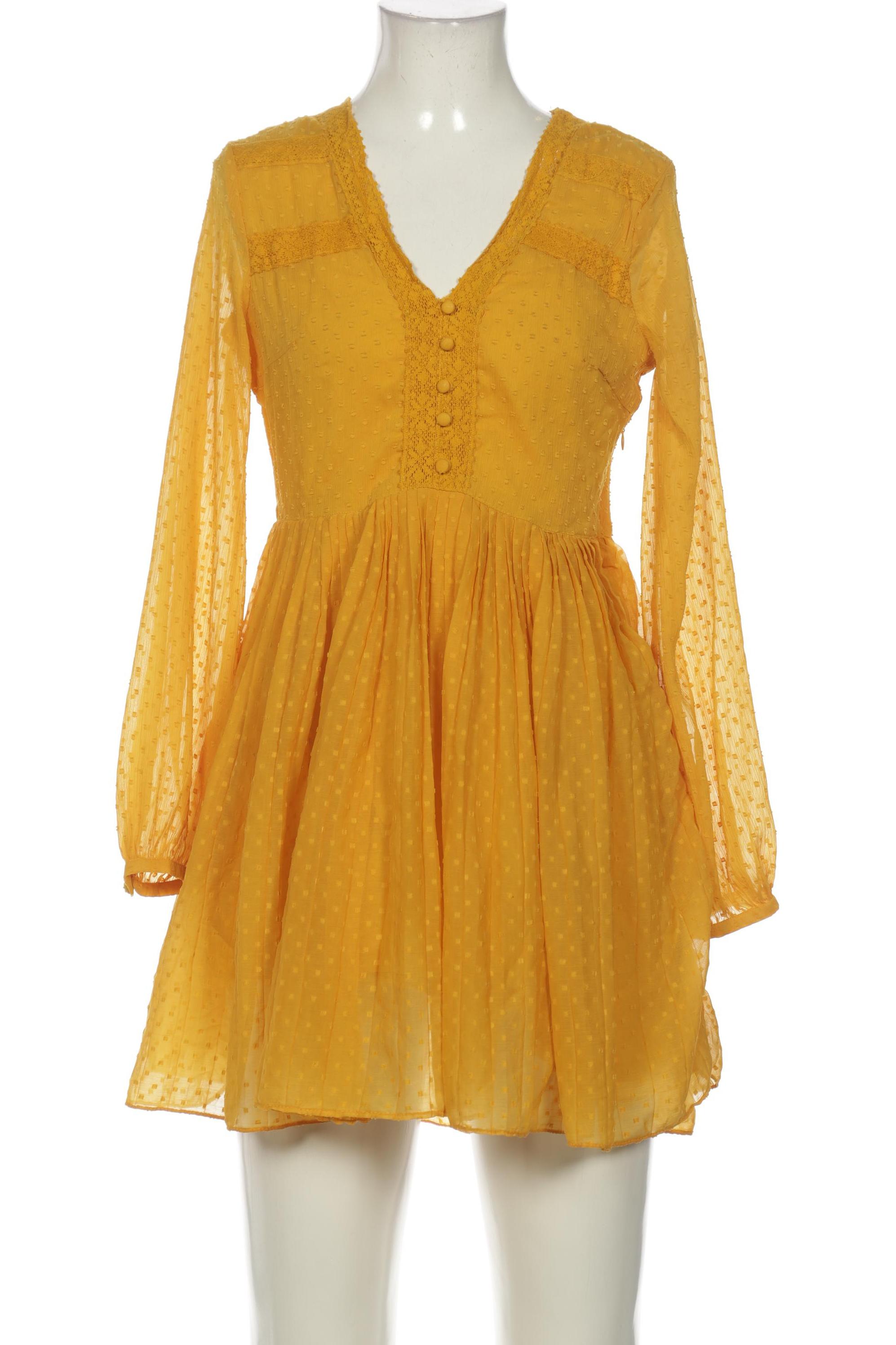 

ZARA Damen Kleid, gelb