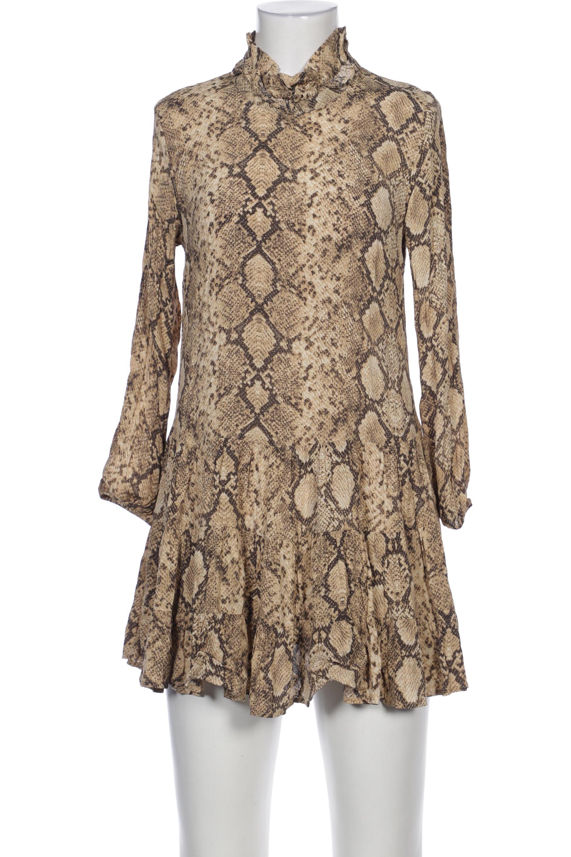 

Zara Damen Kleid, beige, Gr. 34