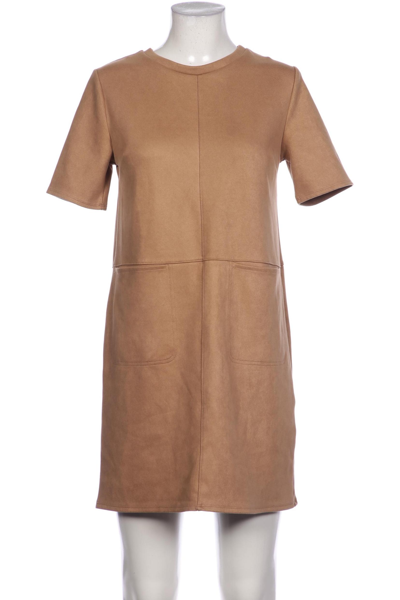 

Zara Damen Kleid, beige, Gr. 38